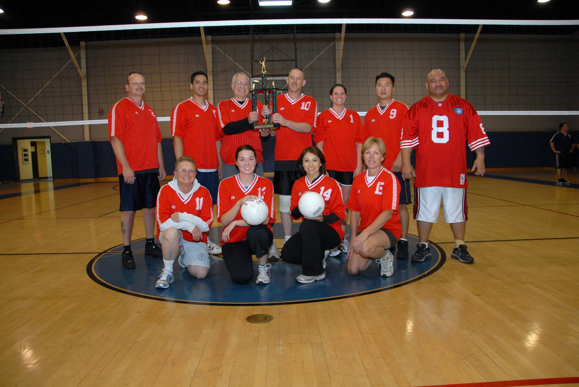 4AF/AMOC team champs. (U.S. Air Force photo by Staff Sgt Paul Duquette)