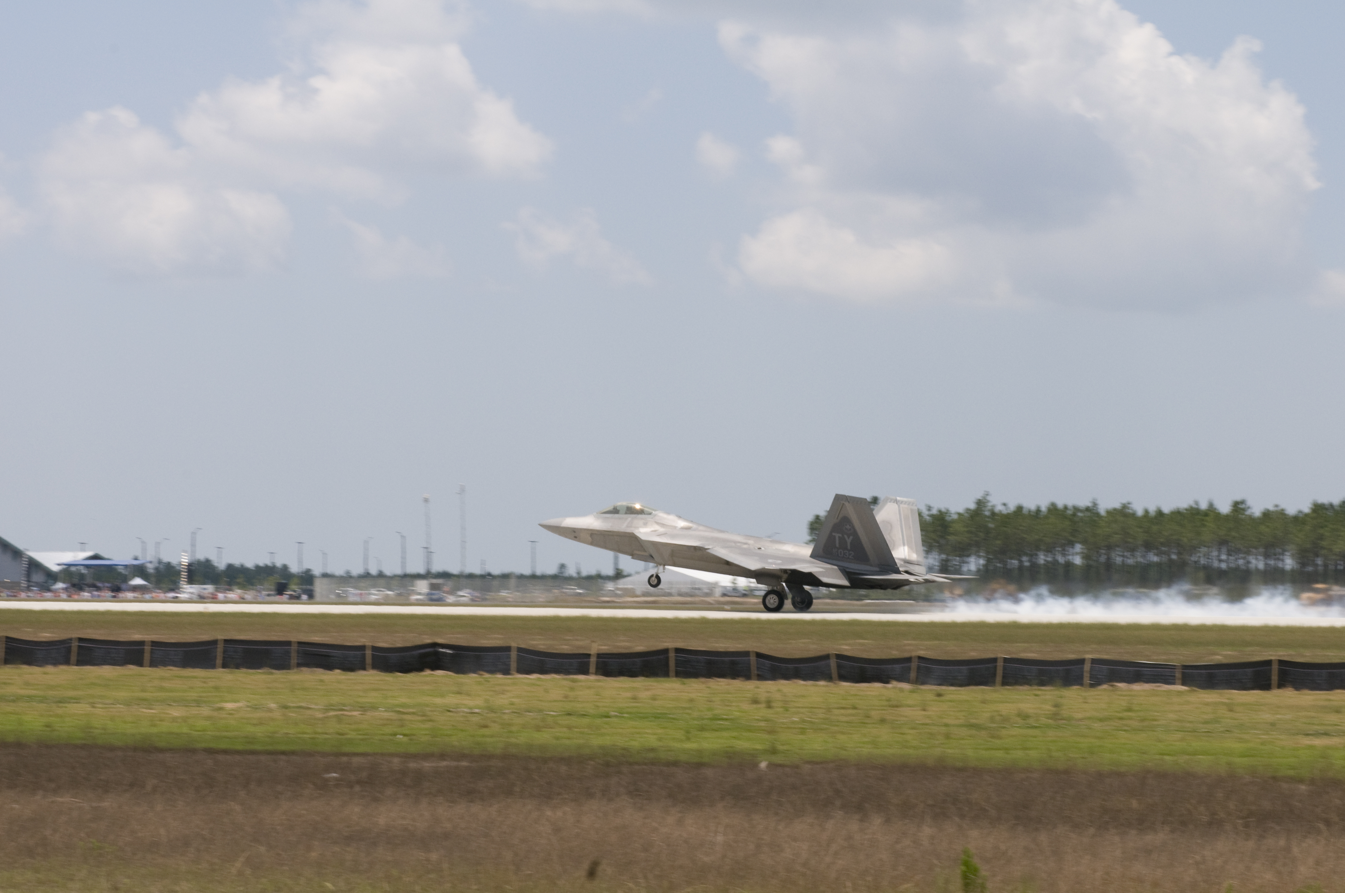 Tyndall pilot lands first aircraft at new airport > Tyndall Air Force Base > Display