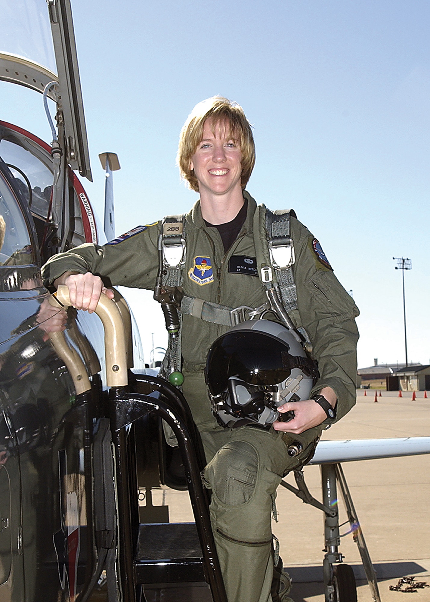 Major Olivia Elliott, a former T-38 instructor, now a 303rd Fighter Squadron A-10 Thunderbolt II pilot, has been accepted to Test Pilot School where she will learn to fly more than 20 different aircraft. TPS, she said, is a step toward her ultimate goal - becoming an astronaut. The 303rd FS in part of the 442nd Fighter Wing, a reserve unit at Whiteman Air Force Base, Mo.                                  