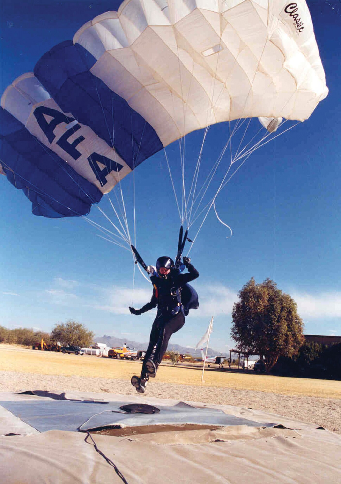 Major Olivia Elliott, 303rd Fighter Squadron A-10 Thunderbolt II pilot, practices precision landing during the competition, attempting to accurately hit a sensor on the match. Precision is a skill she will need for test pilot school and possibly someday in her career as an astronaut. The 303rd FS in part of the 442nd Fighter Wing, a reserve unit at Whiteman Air Force Base, Mo. 