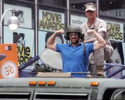 U.S. Marines with Special Marine Ground Task Force demonstrated the Marine Corps Martial Arts Program as well as displayed weaponry in support of Fleet Week New York City 2010.  More than 3,000 Marines, Sailors and Coast Guardsmen will be in the area participating in community outreach events and equipment demonstrations. This is the 26th year New York City has hosted the sea services for Fleet Week.