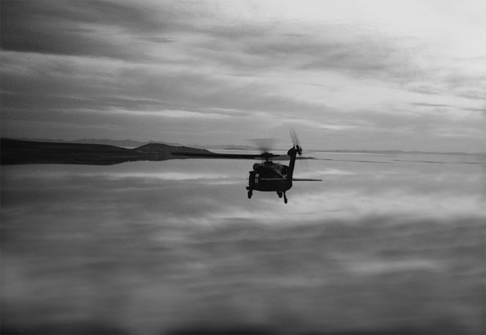SNOW-BLIND - When an Air Force HH-60 Pave Hawk crew set out to save three Icelandic men trapped in a blizzard, an instructor pilot used the real-world opportunity to validate the effectiveness of his unit?s training program, as well as the mettle of a brand new aircraft commander. (Photo by Col. John W. Blumentritt)
