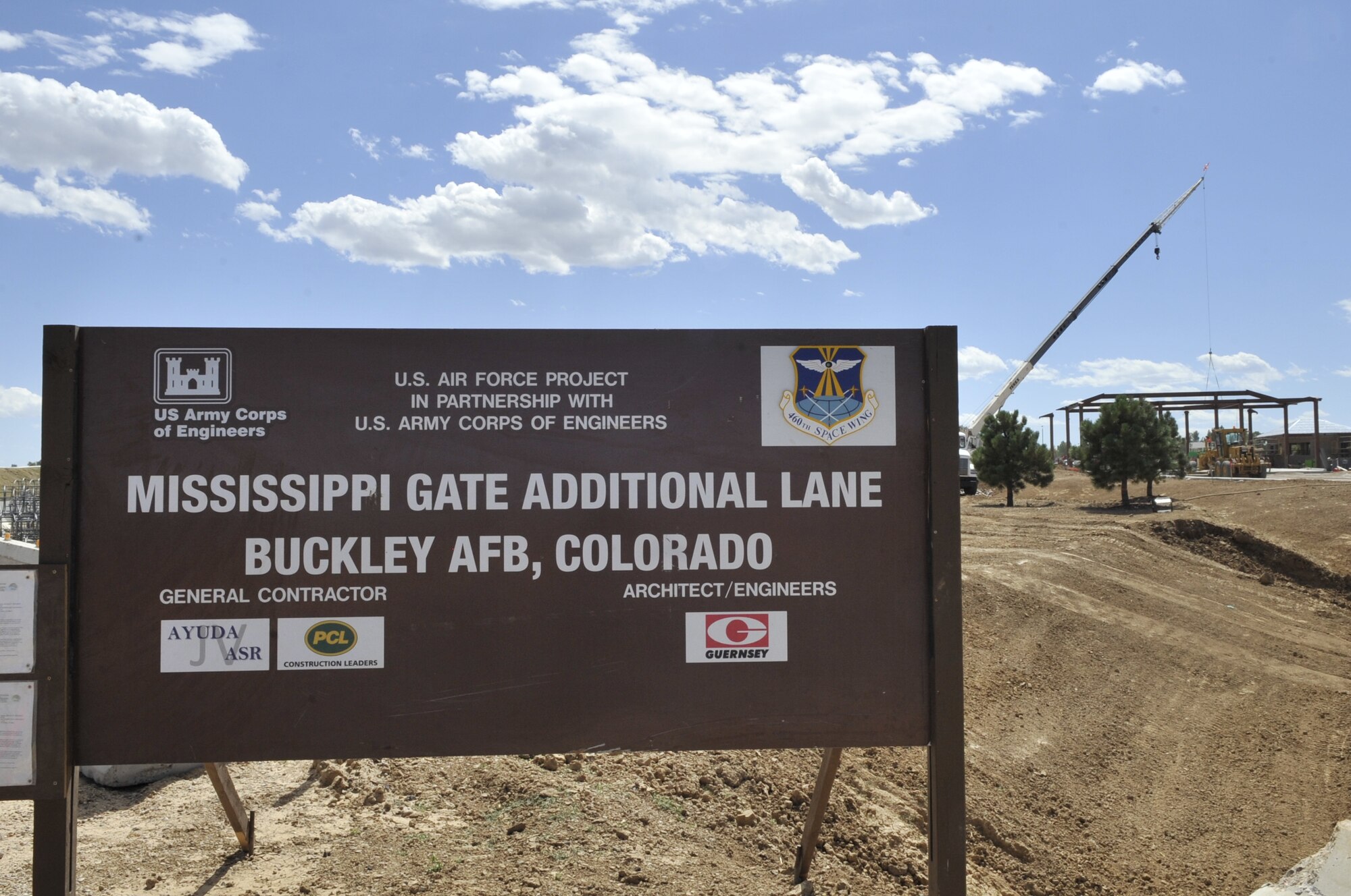 The Mississippi Gate is scheduled to close from Nov 11 at 5 p.m. until Nov 15 at 5 a.m. to complete all major construction work.   At this time the new gate, with a new traffic pattern will be open.  Bicyclist are still asked to avoid the gate until Dec 1, when all construction work will be complete.  (U.S. Air Force Photo by A1C Paul Labbe)