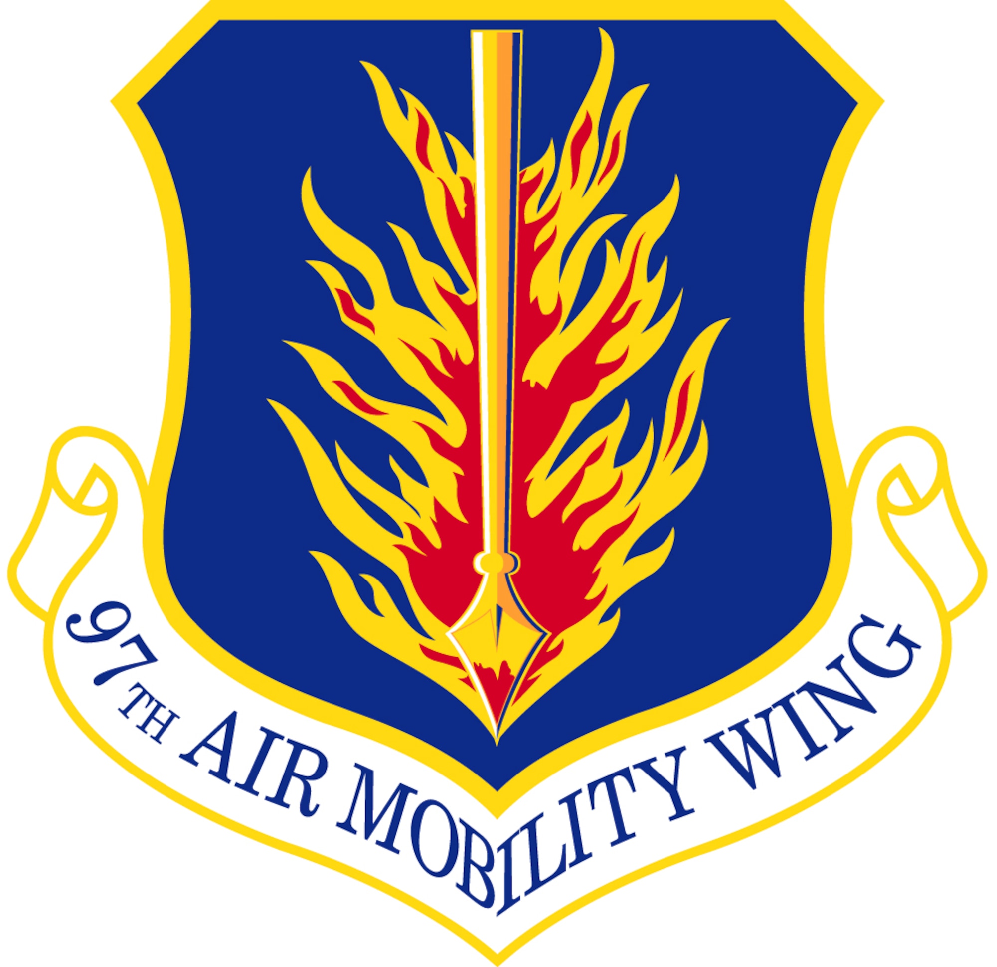 1950s-60s 97th BOMB WING patch