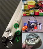 New rules in effect on Joint Base Charleston-Weapons Station now mandate that used fluorescent bulbs and all batteries must be stored properly before disposal, have a universal waste label in the storage container with the drum number, contact person and the accumulation start date filled in. The container must not be stored longer than six months from the start date. (Courtesy photo) 
