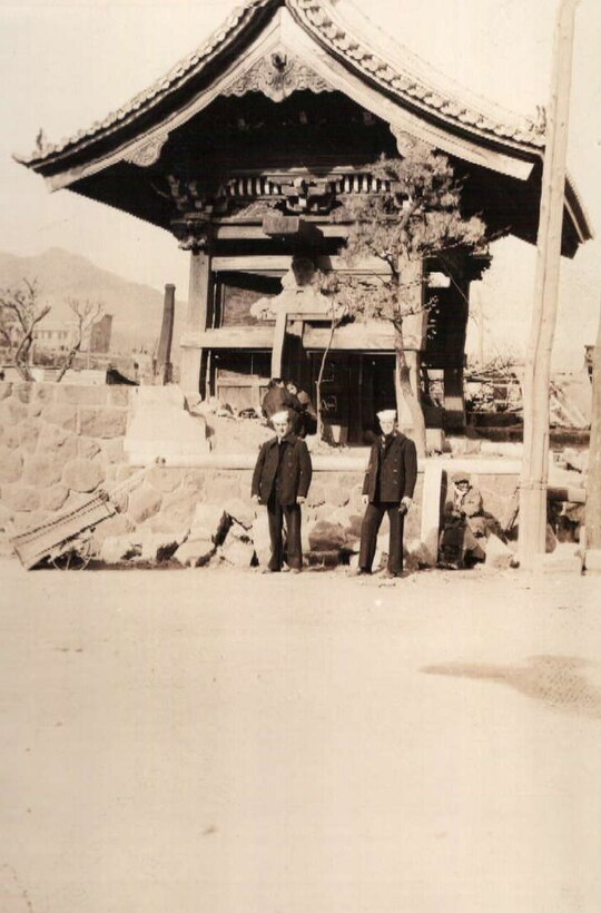USS Oklahoma crewmembers tour Sasebo, Japan.