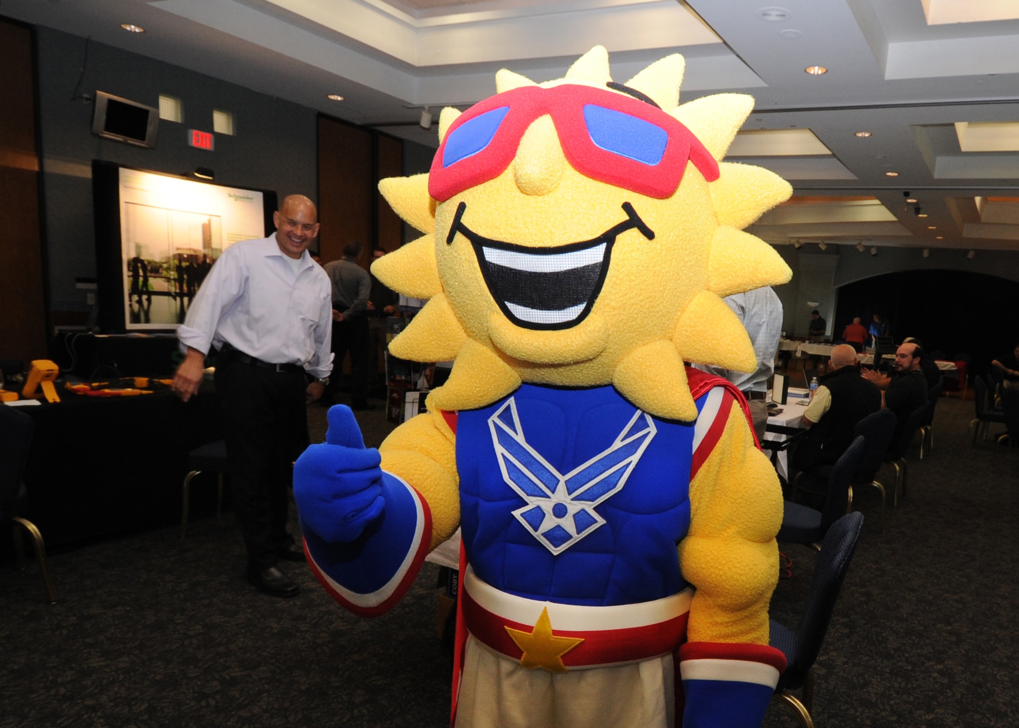 Energy savings dependent on the actions of individuals. (U.S. Air Force photo by David Terry)