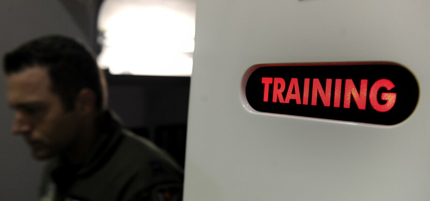 MOODY AIR FORCE BASE, Ga. -- Classes for the C-130 simulator started here Nov. 1. Members from the 71st Rescue Squadron will have the necessary equipment to run scenario events that cannot be set up in real-world flights. (U.S. Air Force photo/Airman 1st Class Benjamin Wiseman)(RELEASED)