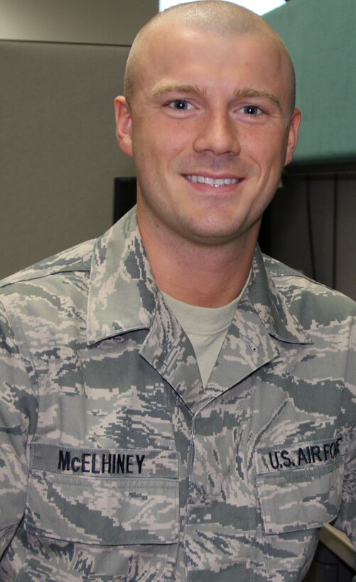 Senior Airman Dexter McElhiney, 932nd Medical Squadron, recently completed his very first ORI.  McElhiney said the experience was fast-paced and challenging.  He missed not having his laptop computer.  "I could have played games and relaxed; although there isn't much free time during an ORI."   More than 200 Reservists from the 932nd Airlfit Wing participated in the ORI that was held in Alpena, Michigan last month. (U.S. Air Force photo/Tech. Sgt. Dan Oliver)