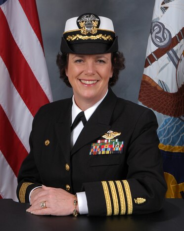 CAPT. Paula McClure, Naval Health Clinic Charleston commanding officer
