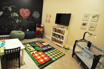 The playroom at the Center for the Families of the Fallen provides a place for children who come to Dover Air Force Base, Del., for a dignified tranfer. (U.S. Air Force photo/Senior Airman Jonathan Young)