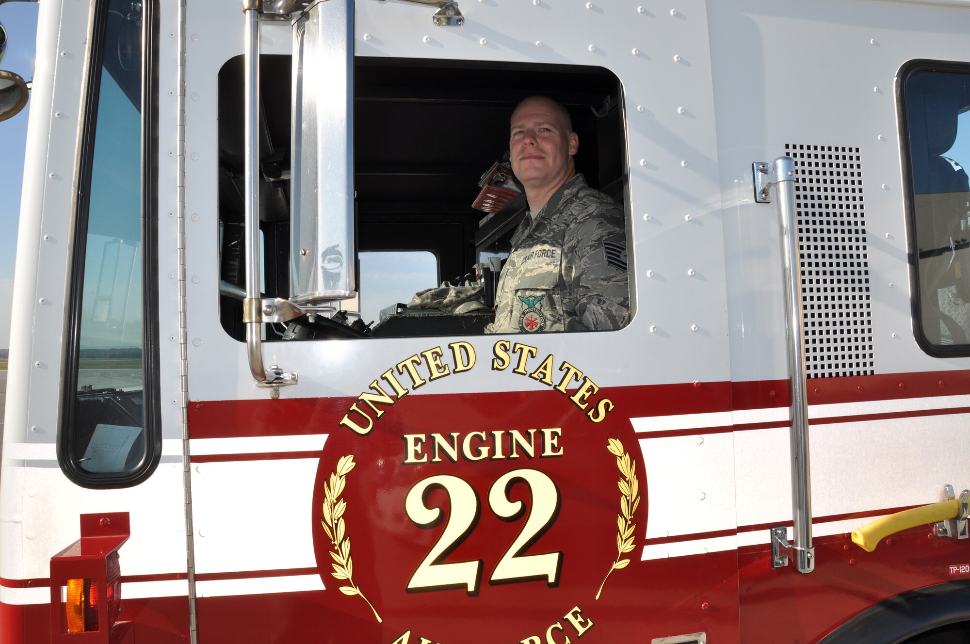 WRIGHT-PATTERSON AIR FORCE BASE, Ohio - 445th Airlift Wing Spotlight Performer for November 2010: Tech. Sgt. Dale Quigley, 445th CEFO Fire Department.


