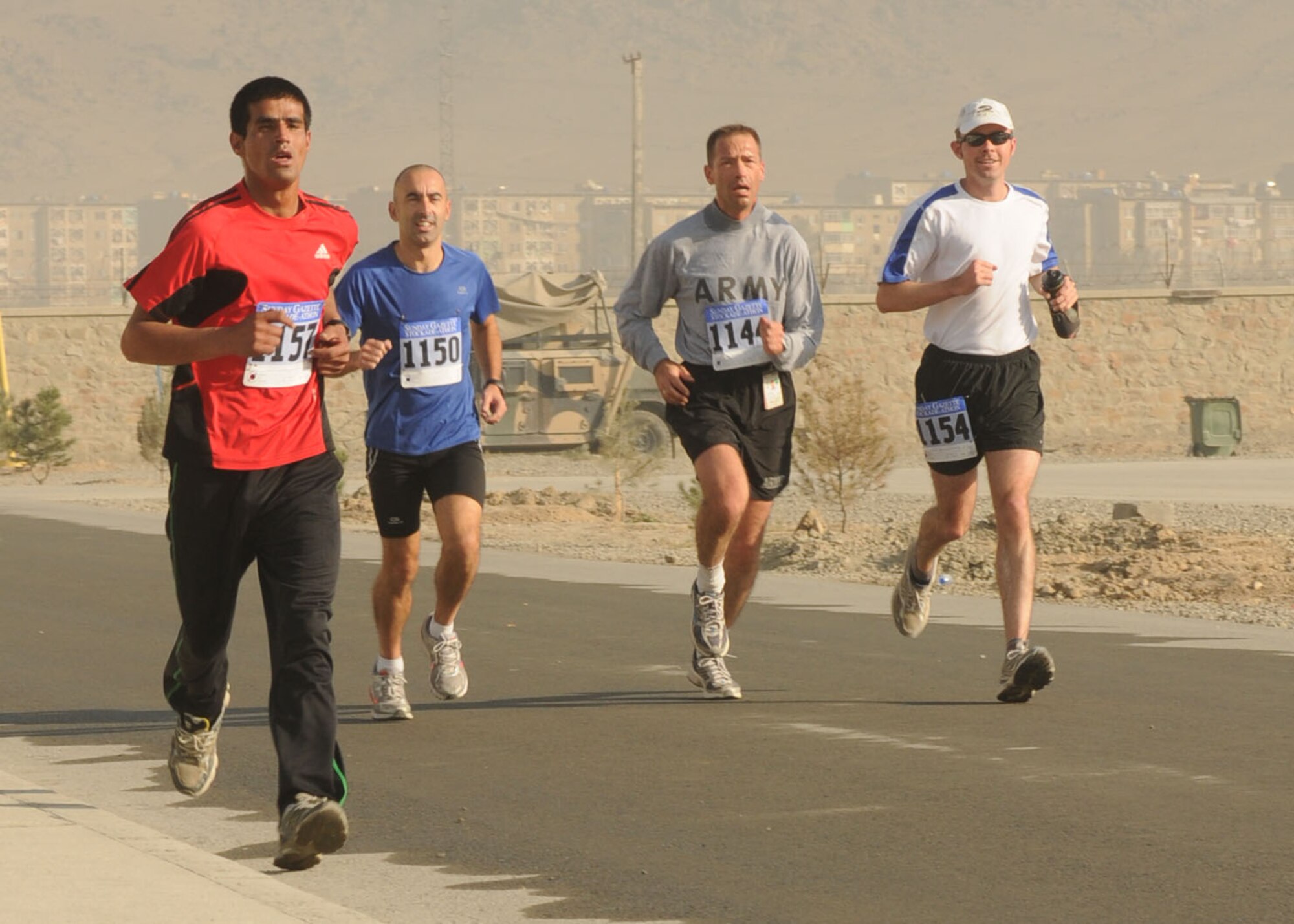 Stockadeathon 15K ran at Kabul International Airport > U.S. Air Forces