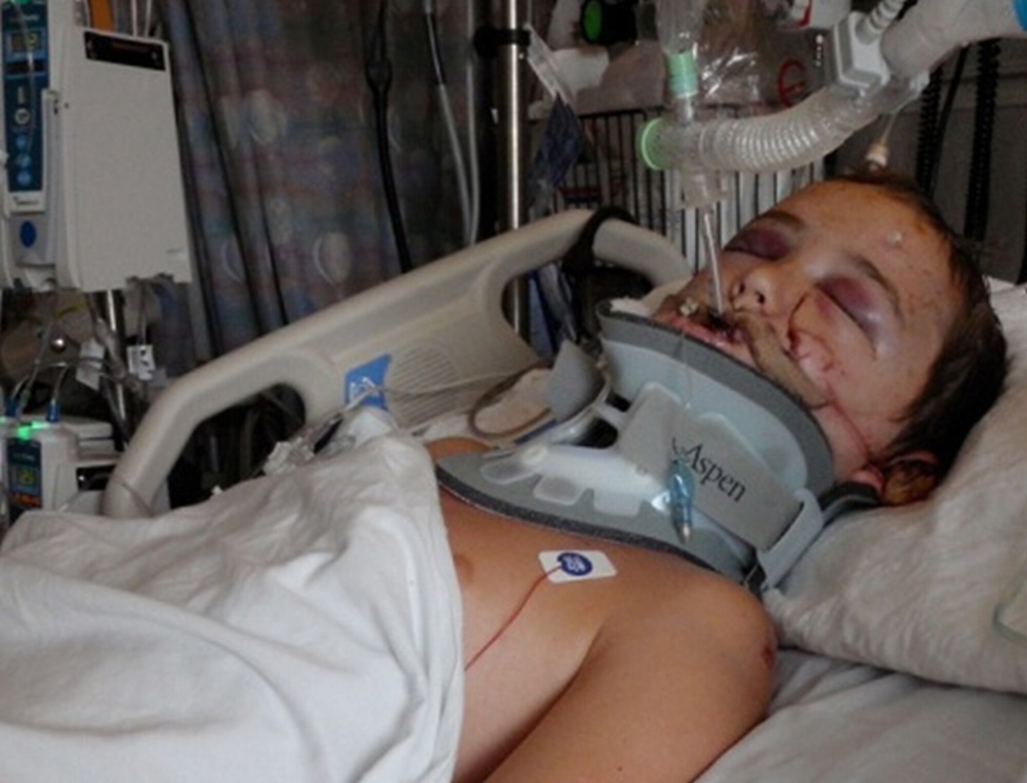 Capt. Chris Slattery's brother, Matthew, was critically injured in an accident involving a truck driver that had fallen asleep at the wheel. The captain's other brother, Peter, was also seriously injured, and his step mother was killed. (Courtesy photo)
