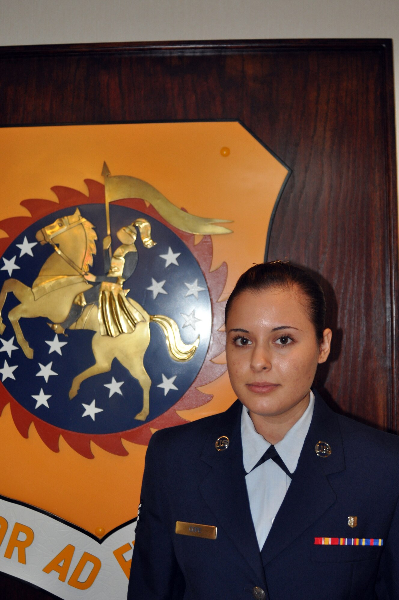 Airman of the Quarter
Senior Airman Jacqlyn Cope
