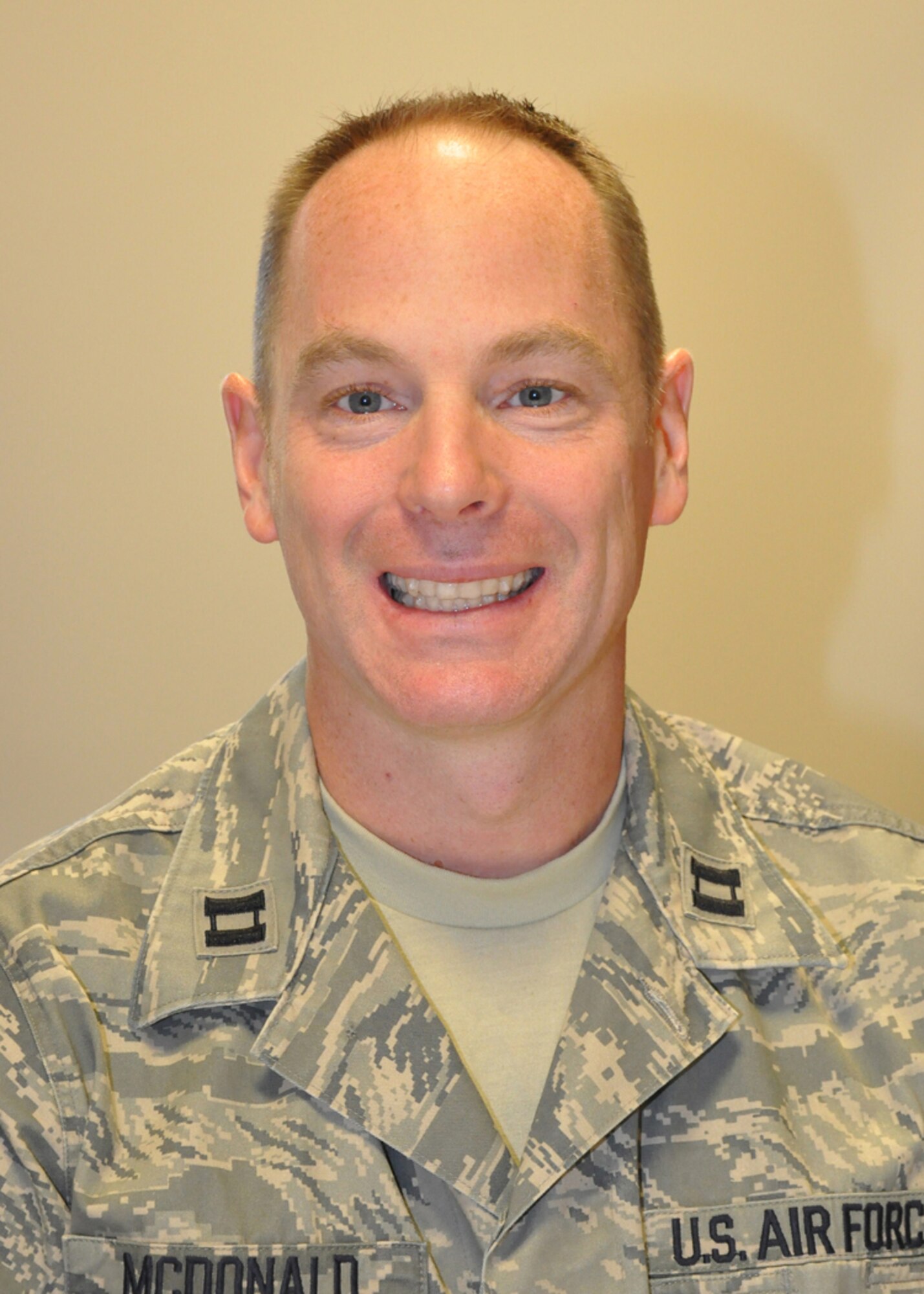 Captain Pat McDonald, 934th Communications Flight. "Spending time with my family. Enjoying watching my kids open presents Christmas morning." (Air Force Photo/TSgt Bob Sommer)