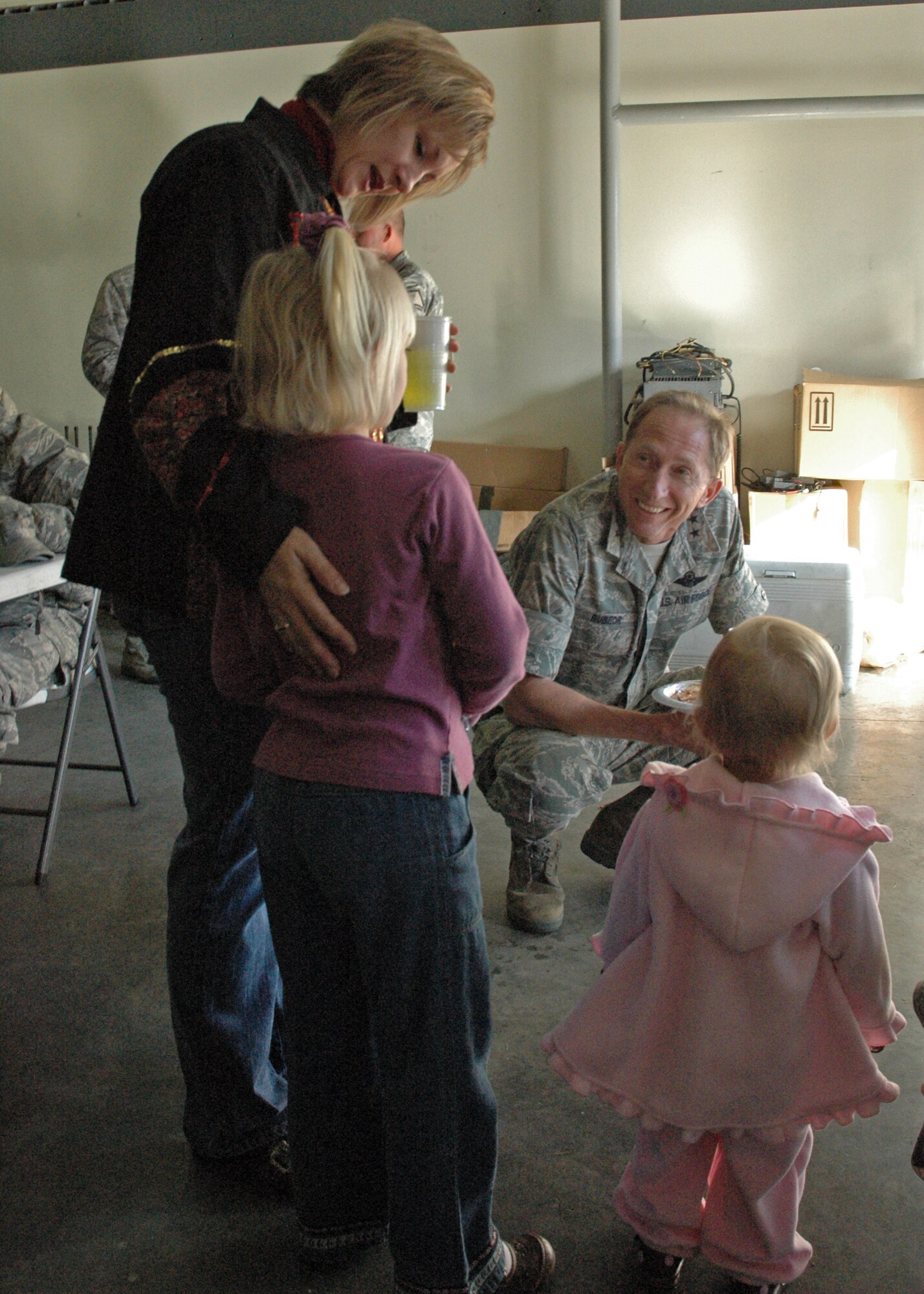 Major General James T. Rubeor, commander, 22nd Air Force headquartered at Dobbins Air Reserve Base in Georgia, visited with the men and women of the 315th Airlift Wing here at Joint Base Charleston Nov. 5-7.