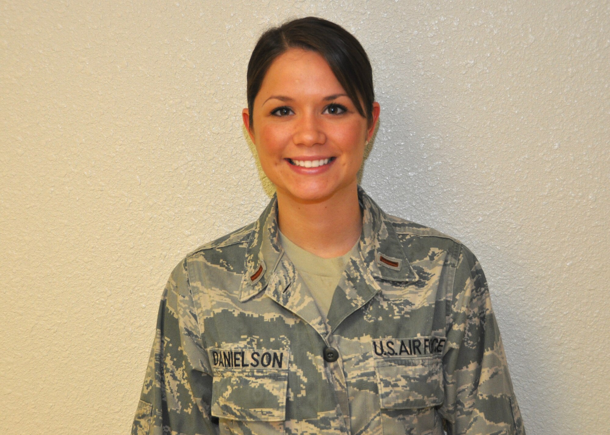 2nd Lt. Jennifer Danielson,  81st Surgical Operations Squadron. (U.S. Air Force photo by Steve Pivnick)