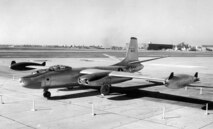 BARKSDALE AIR FORCE BASE, La. -- The RB-45C Tornado, represents a part of
the honorable lineage the 91st Missile Wing carries with it, dating all the
way to the 91st Bomb Group of World War II. This aircraft was vital for
reconnaissance missions during the Korean War in 1950's. The RB-45C Tornado
was the first multi-engine jet bomber to make the trans-Pacific flight,
earning it the Mackay trophy for most meritorious flight of the year. The
91st was originally activated as a Strategic Reconnaissance Wing back in
1948 at McGuire Air Force Base, N.J. with an original mission of
reconnaissance-aerial photography and mapping. (Photo courtesy/91st Missile
Wing Historian)
