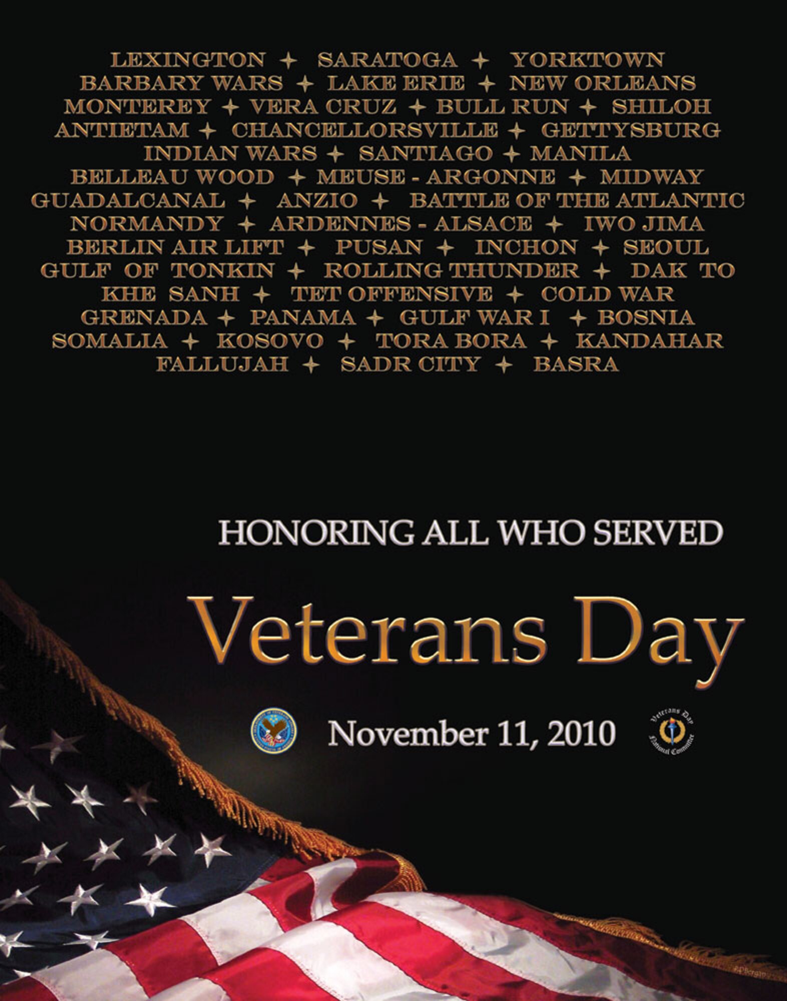 2010 Veterans Day Poster