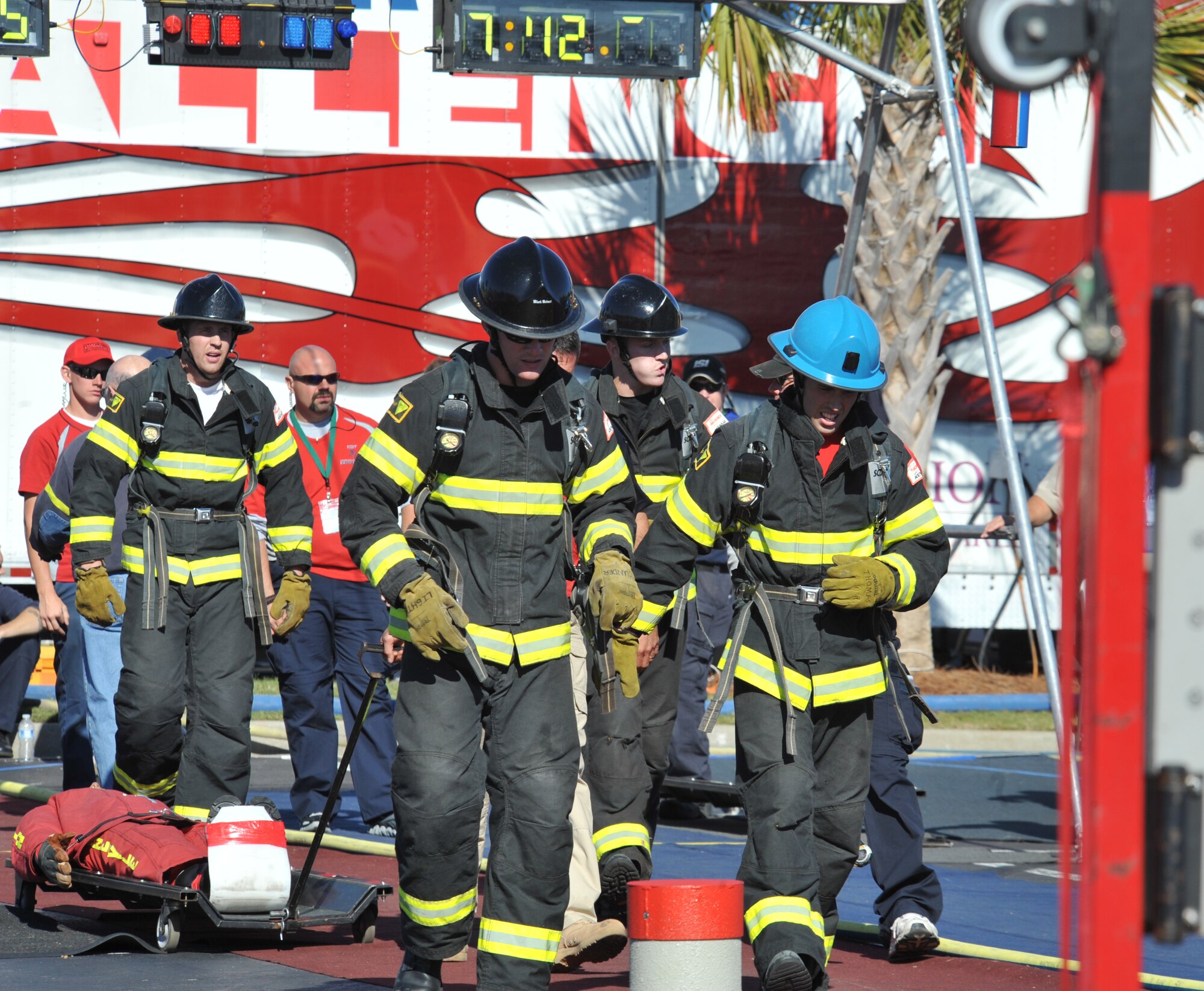 101106-F-4406D-259
MYRTLE BEACH, S.C.  -- Four firefighters from Team Shaw are competing in the World Scott Firefighter Combat Challenge at Broadway at the Beach in Myrtle Beach, S.C. from Nov. 8 to 13.
(U.S. Air Force photo/Airman First Class Tabatha Duarte (Released))
