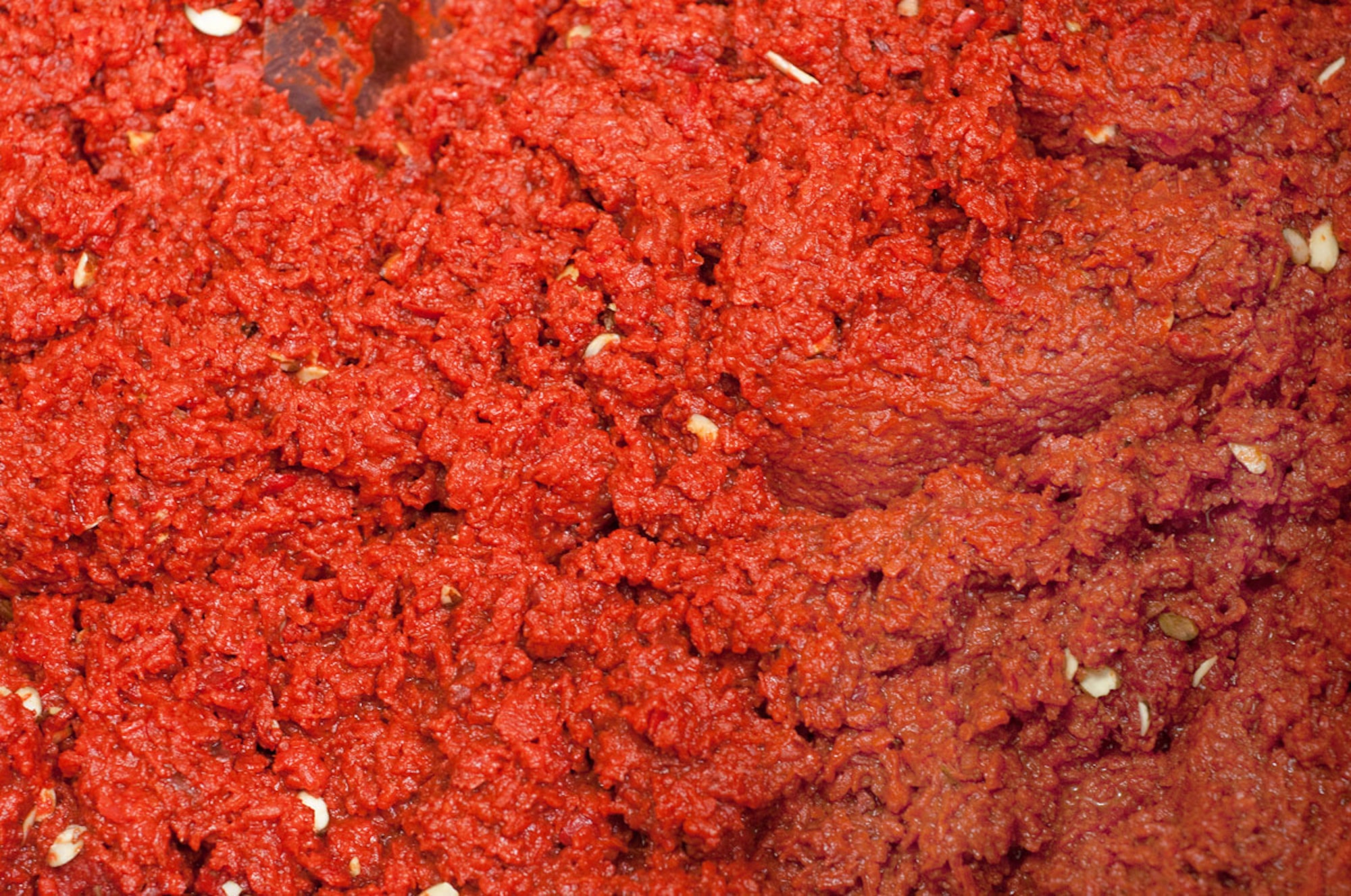 Joint Base Elmendorf-Richardson, Alaska - To top off a delicious meal, Gajar Halwa, a dessert, a little like a pudding, and made from carrots, with a beautiful color and wonderful sweetness was served.   (U.S. Air Force photo/Percy G. Jones)
