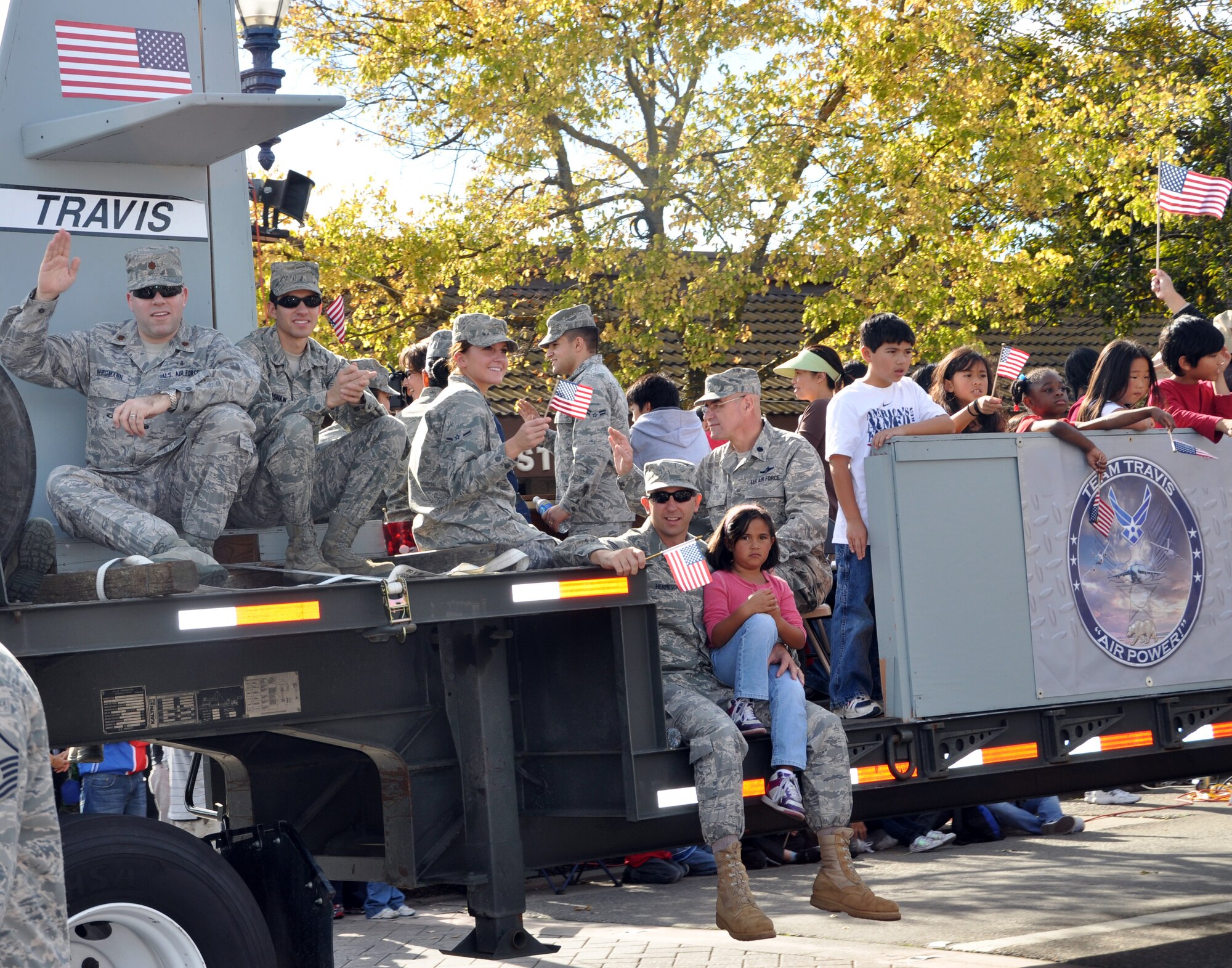 Photos Travis Airmen participate in Veteran's Day parade > Air