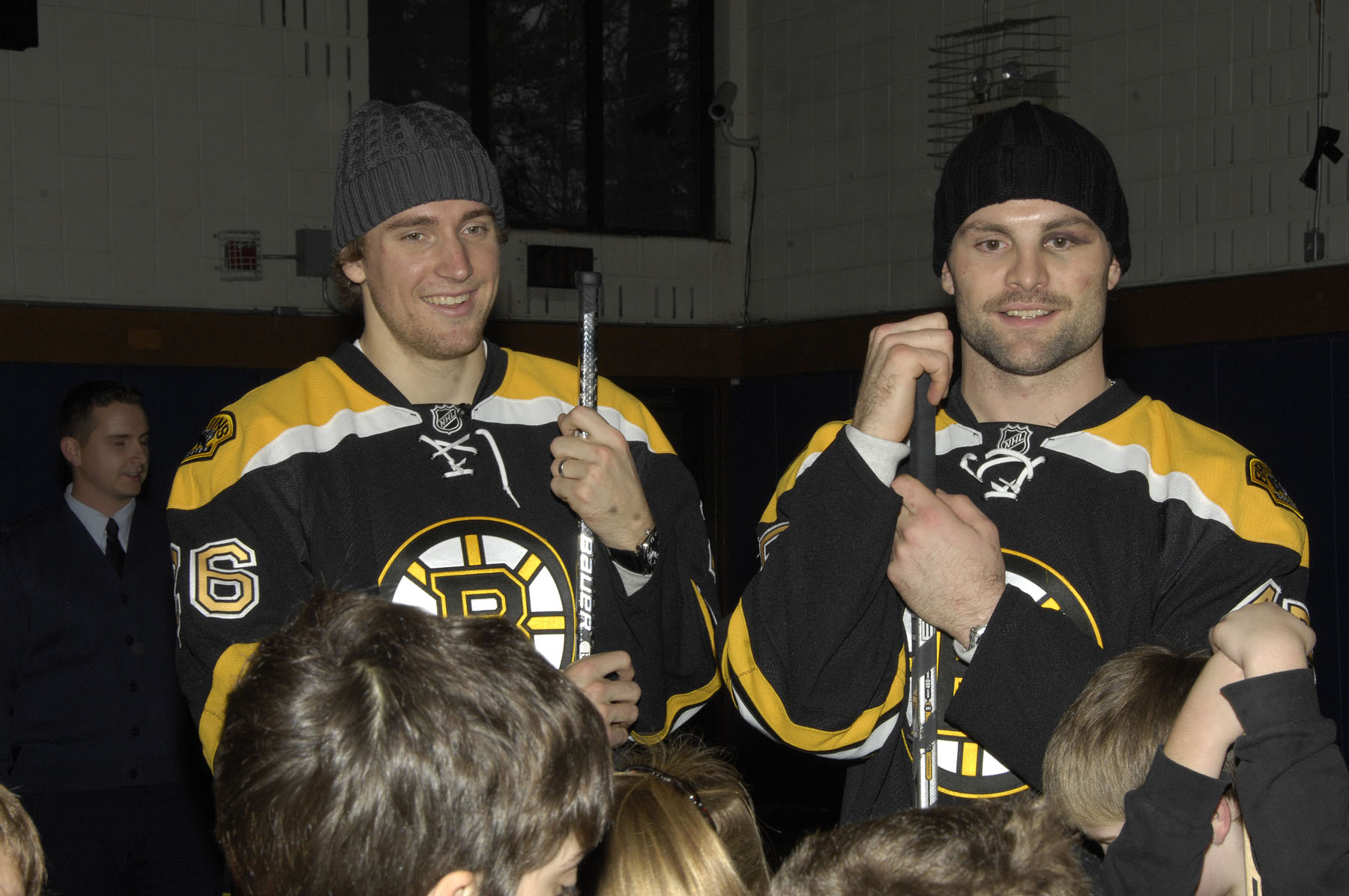 Bruins Visit Hanscom