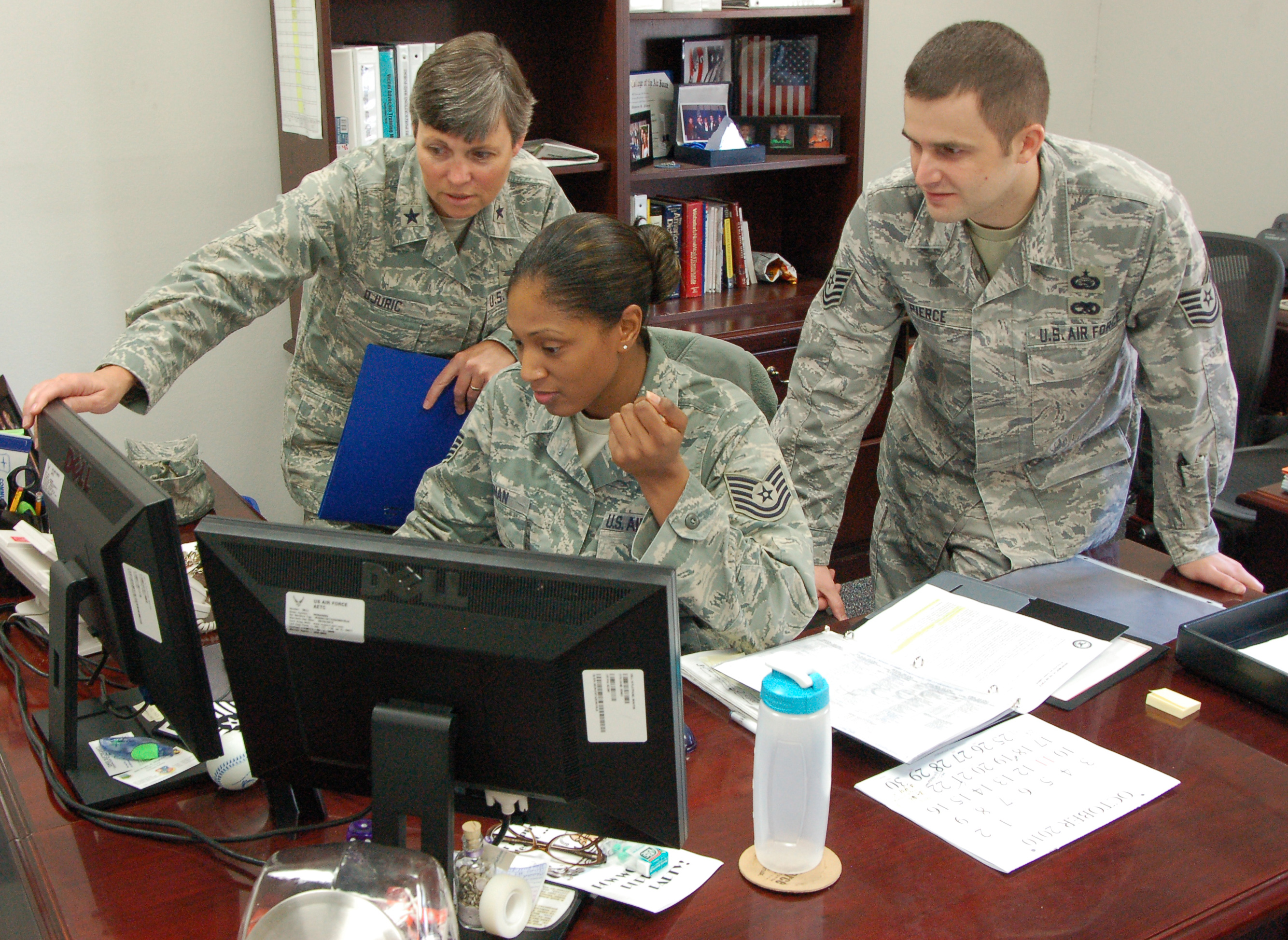 Holm Center command section NCOs making a difference