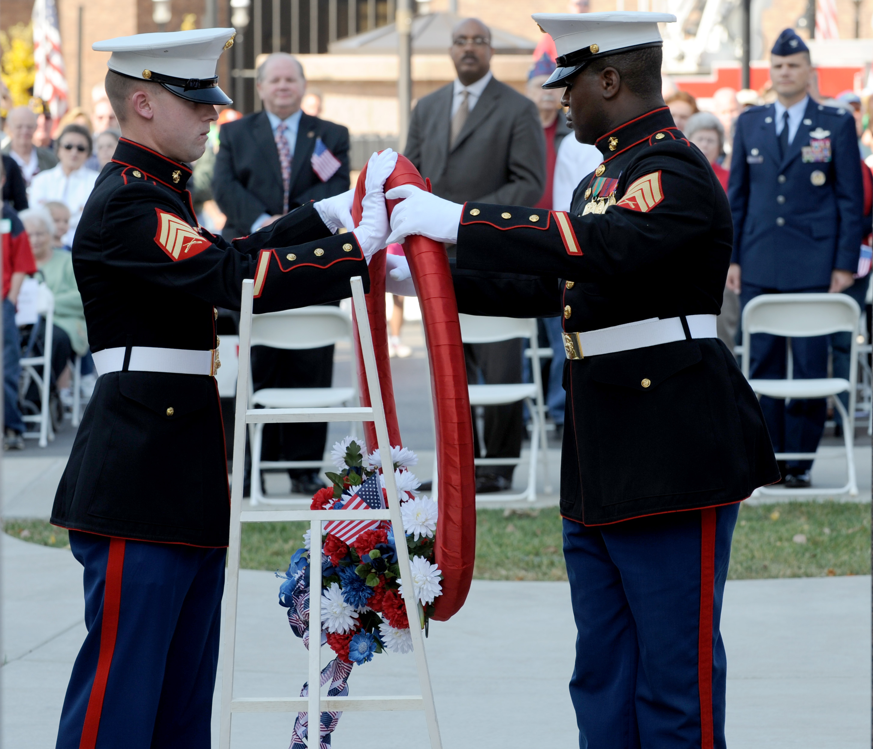 Ceremony Honors Veterans Both Past And Present