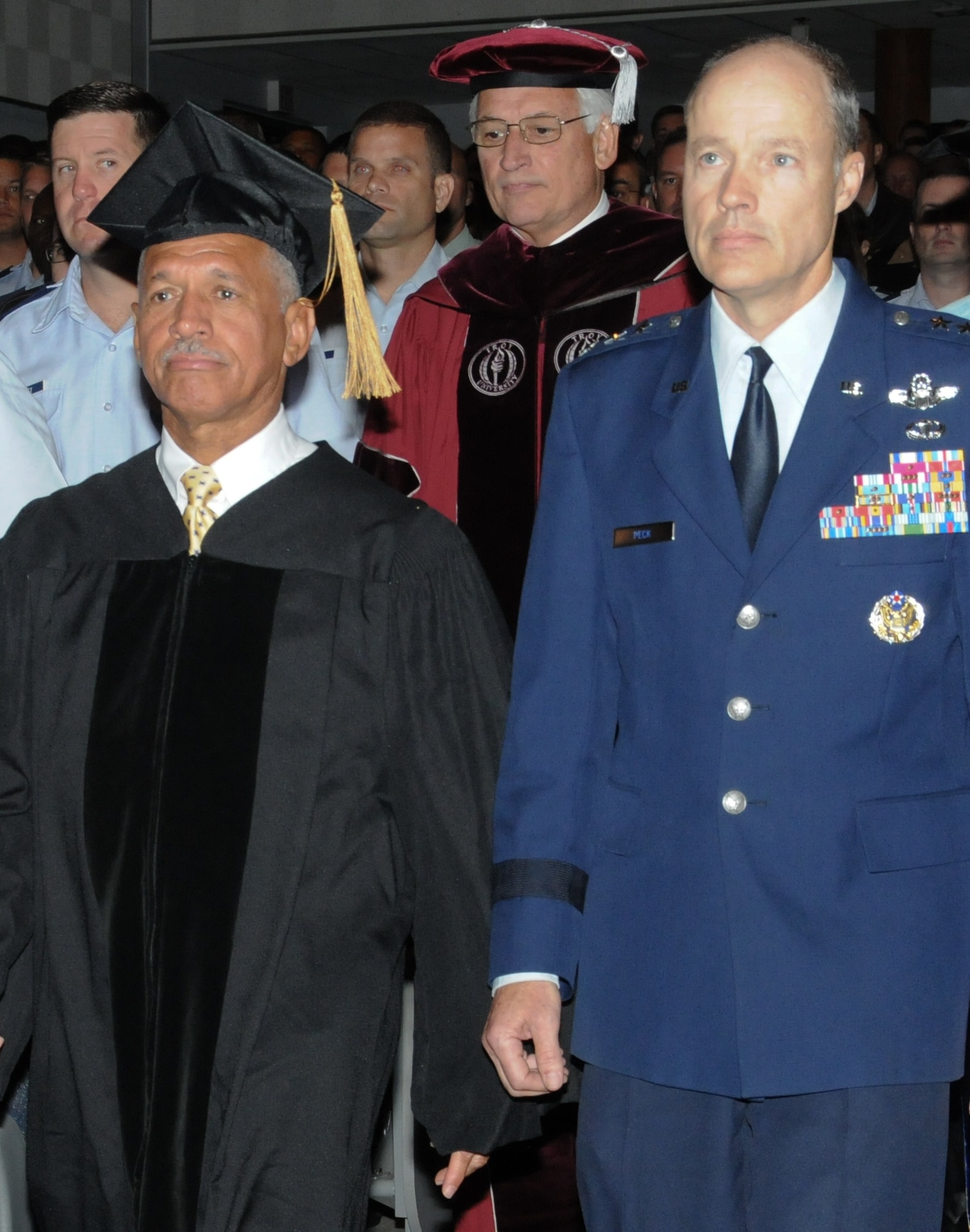 Ceremonial Presenataion of the Doctor of Science, Honoris Causa to the Honorable Charles F. Bolden, Jr. Administrator to National Aeronautics and Space Center  (NASA) at Polifka Auditorium, 15 November 2010 Maxwell AFB
