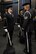 U.S. Air Force Honor Guardsman Tech. Sgt. Whitfield Jack inspects Airmen in the Ceremonial Hall on Joint Base Anacostia-Bolling, Washington D.C., Nov. 11, 2010. The Honor Guard fell in at 5:30 a.m. for inspection prior to supporting the Vice Presidential wreath laying ceremony at the Tomb of the Unknowns on Veteran’s day. Inspectors look for loose threads, scuffs and lint to ensure a crisp appearance for every single Airman appearing on the national stage. (U.S. Air Force photo by Benjamin Newell)