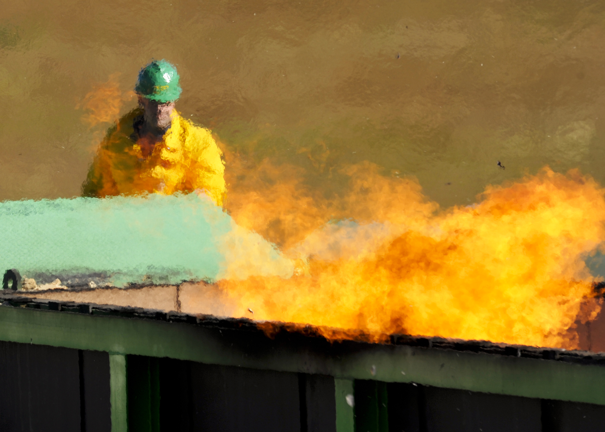 Burn Baby Burn Incinerator Clears Range Debris Gt Eglin