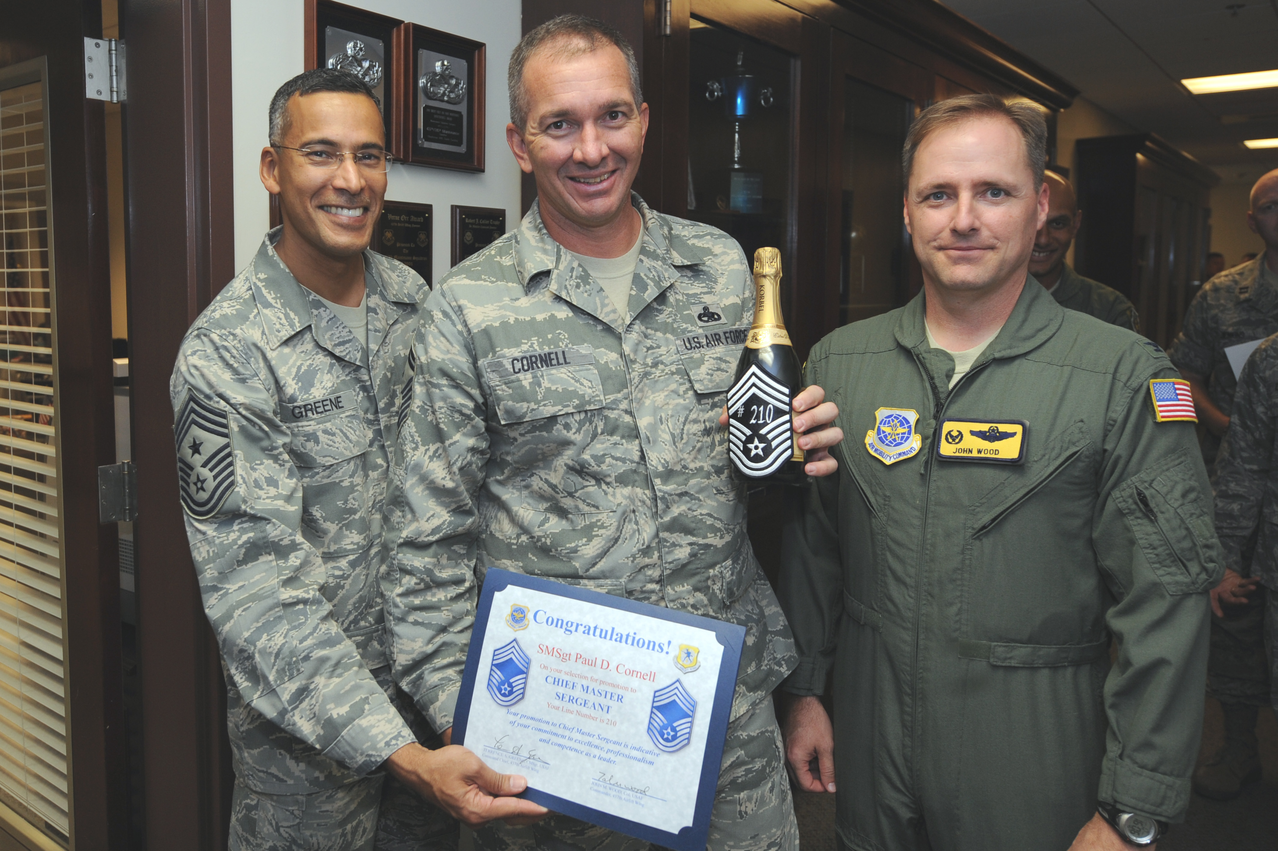 Jb Chs Officials Congratulate O 6 E 9 Promotion Selectees