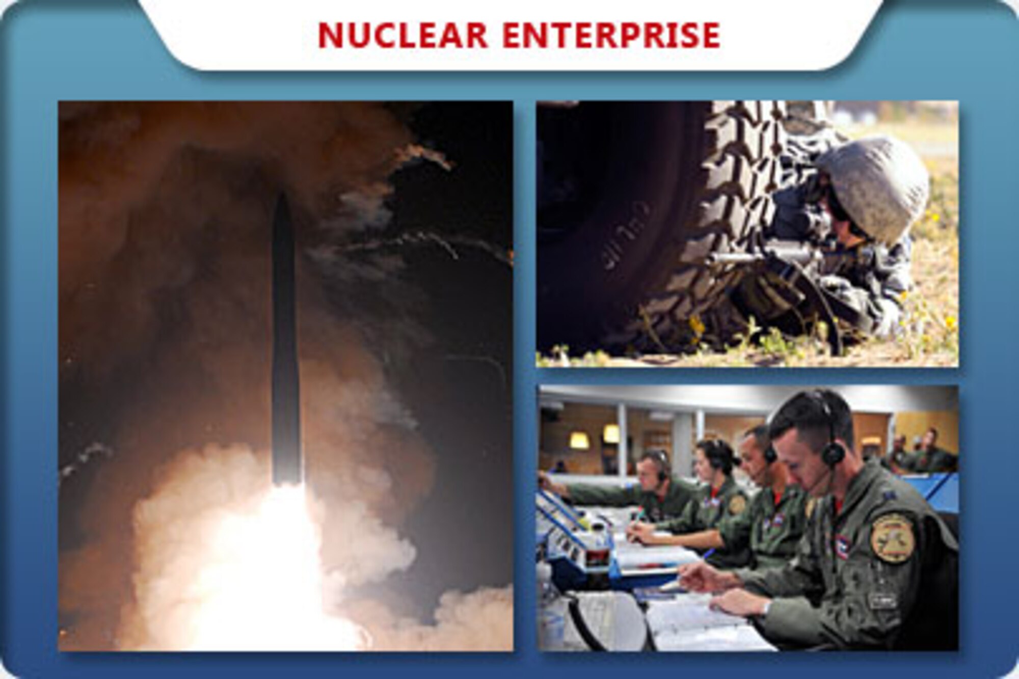 Officers and enlisted members assigned to nuclear enterprise and other related career fields will be visited by one of five Air Force Personnel Center teams over the next three months to outline force development, assignments, education and training for the nuclear force.