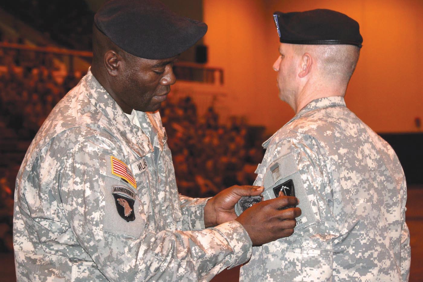 Trailblazer Soldiers Don New Unit Patch