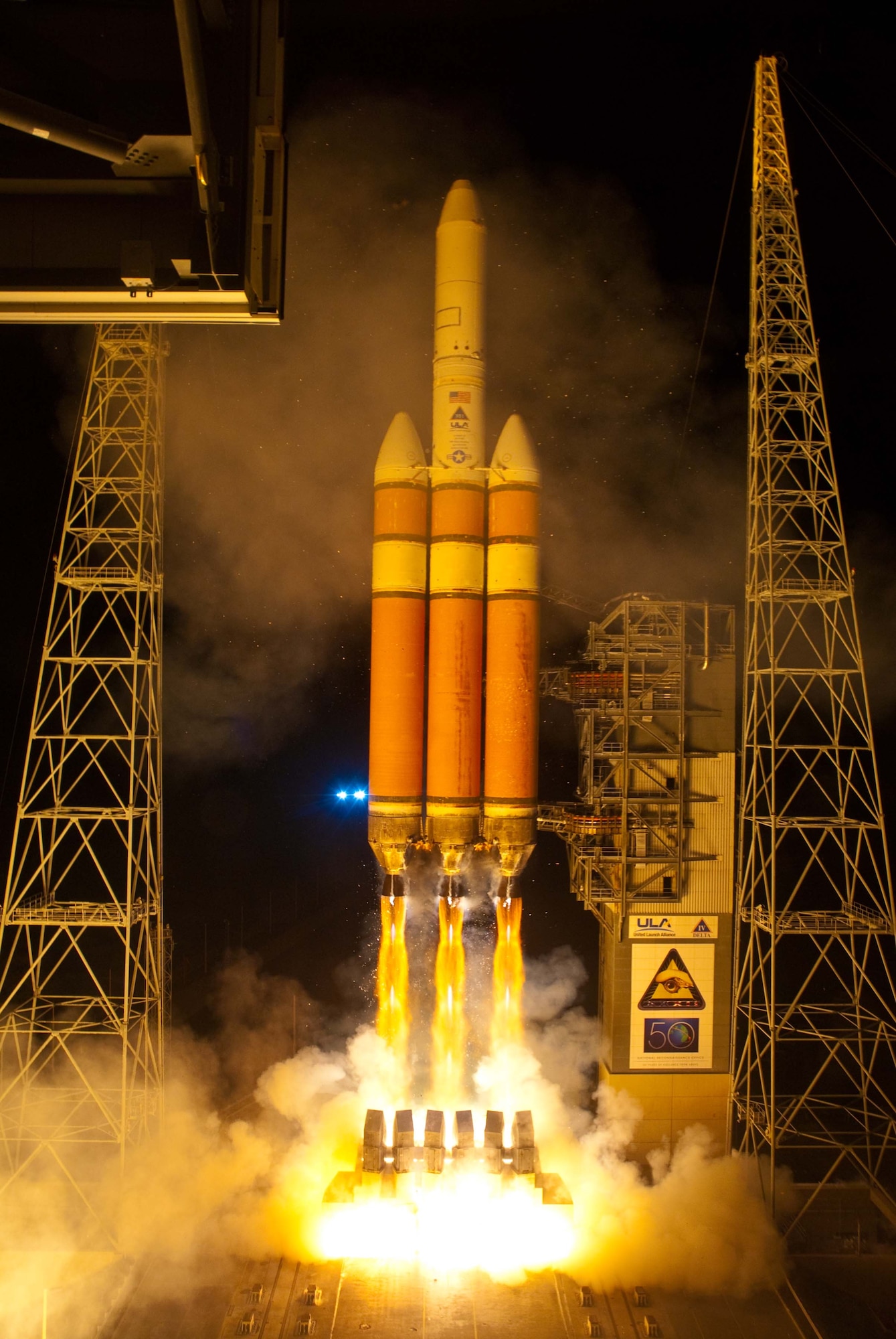 The 45th Space Wing successfully launched a Delta IV-Heavy rocket carrying the NROL-32 classified payload for the National Reconaissaince Office Nov. 21 from Cape Canaveral Air Force Station.  