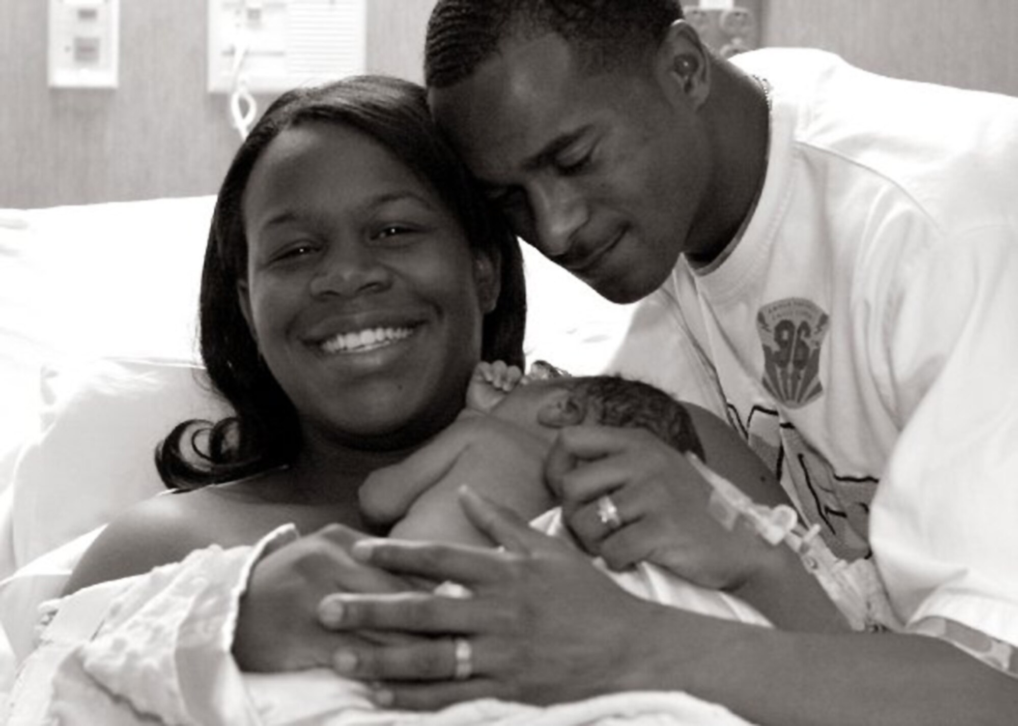 The 552nd Air Control Wing’s Staff Sgt. Van Stewart and his wife, Stephanie, made the decision to carry to term their son Vayden after he had been diagnosed with a terminal condition in the 22nd week of her pregnancy. After Vayden died, the Stewarts used the experience they went through during their loss, to start an organization that helps other mothers across the country who have made the decision to carry a child to term after a terminal diagnosis has been made. Both of the Stewarts say the three hours Vayden was alive, were some of the best of their lives. (Courtesy photo)
