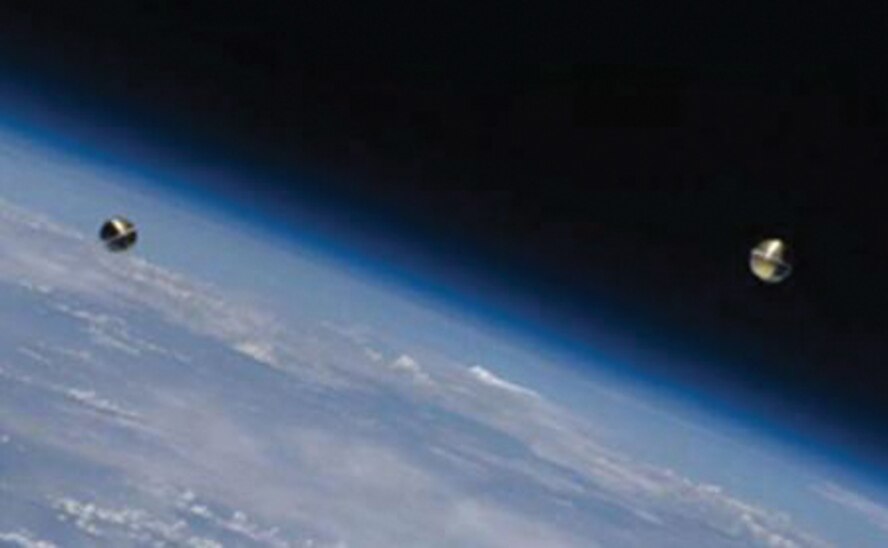 The Charged-Aerosol Release Experiment will help scientists acquire information about noctilucent cloud phenomena.  (Air Force image)