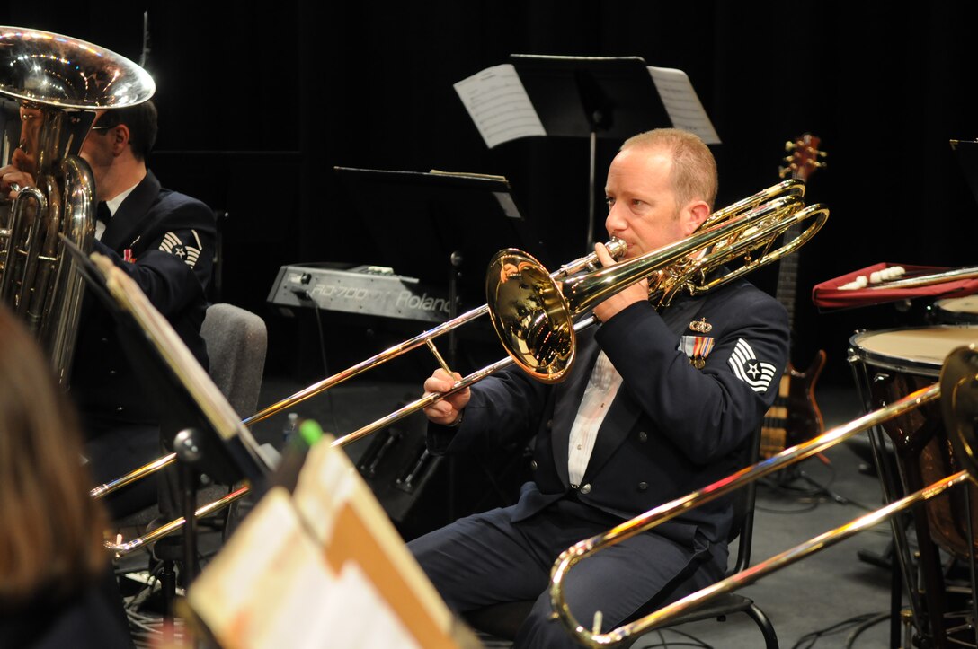 Tech. Sgt. Jay Heltzer has been a member of The USAF Band since 2004. Sergeant Heltzer received a Bachelor of Music degree in Trombone Performance from Cal State University Northridge in 1994. He then attended Indiana University where he earned a Master of Music Degree in Trombone Performance in 1998. Since arriving to the Washington D.C. area Sergeant Heltzer has performed at the Eastern Trombone Workshop, with the National Symphony Orchestra, Washington Opera and the McLean Symphony.