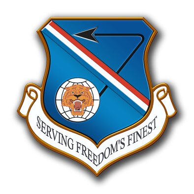 377th Air Base Wing Shield with Shadow