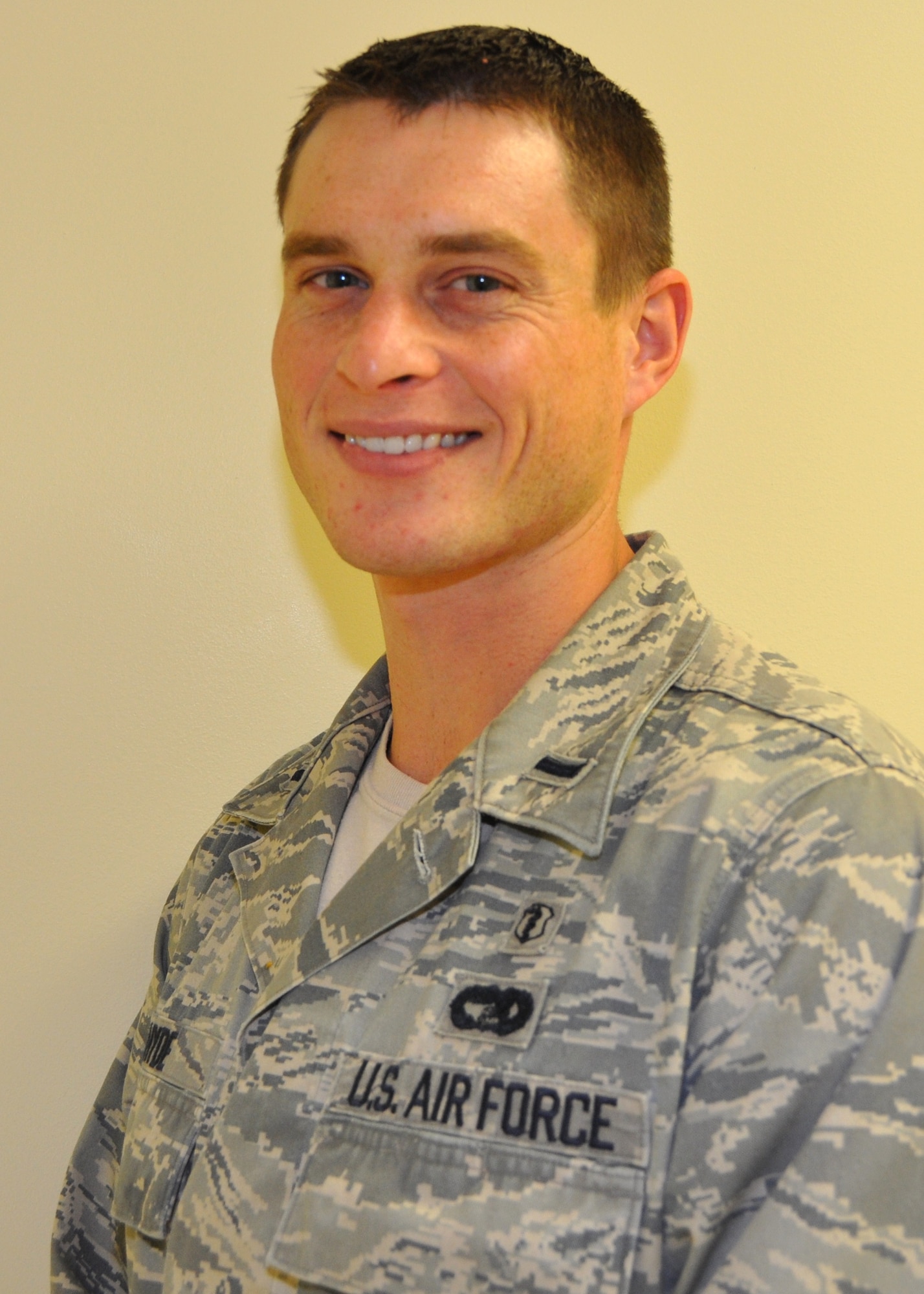 First Lt. Justin Hyde (U.S. Air Force photo by Steve Pivnick)