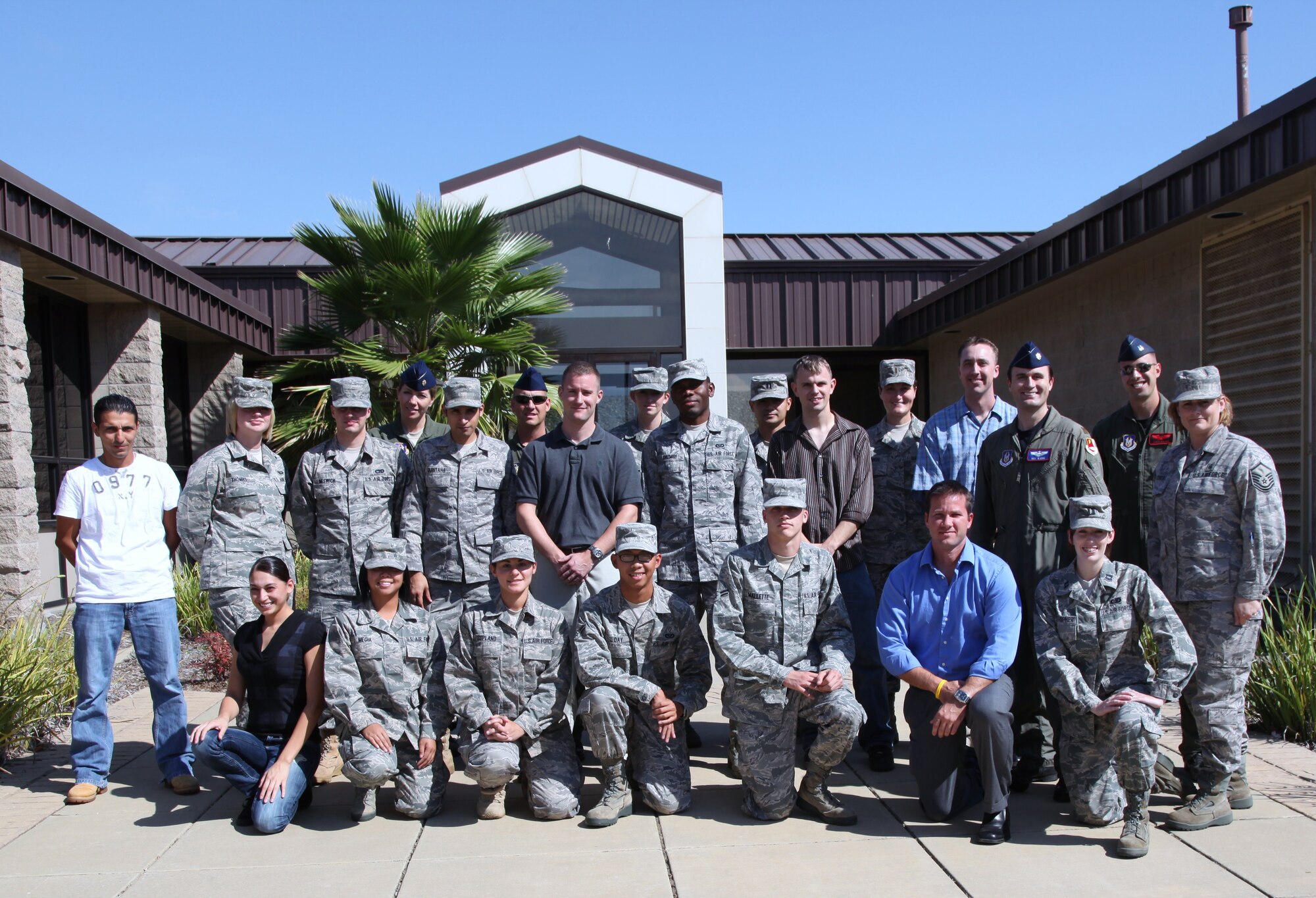 Twenty-six new members in-processed to the 940th Wing during the October UTA.

Gaining units were 940th Civil Engineer Squadron, 13th Reconnaissance Squadron, 940th Aerospace Medicine Flight, 50th Intelligence Squadron, 940th Logistics Readiness Squadron, 940th Services Flight, and 940th Mission Support Group, and the 940th Wing.
