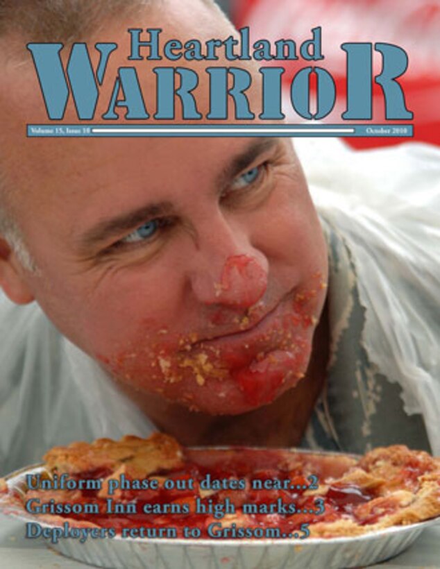GRISSOM AIR RESERVE BASE, Ind., -- The Heartland Warrior is the official E-paper of the 434th Air Refueling Wing. The October issue featured six pages of news, stories and photos. (U.S. Air Force photo)