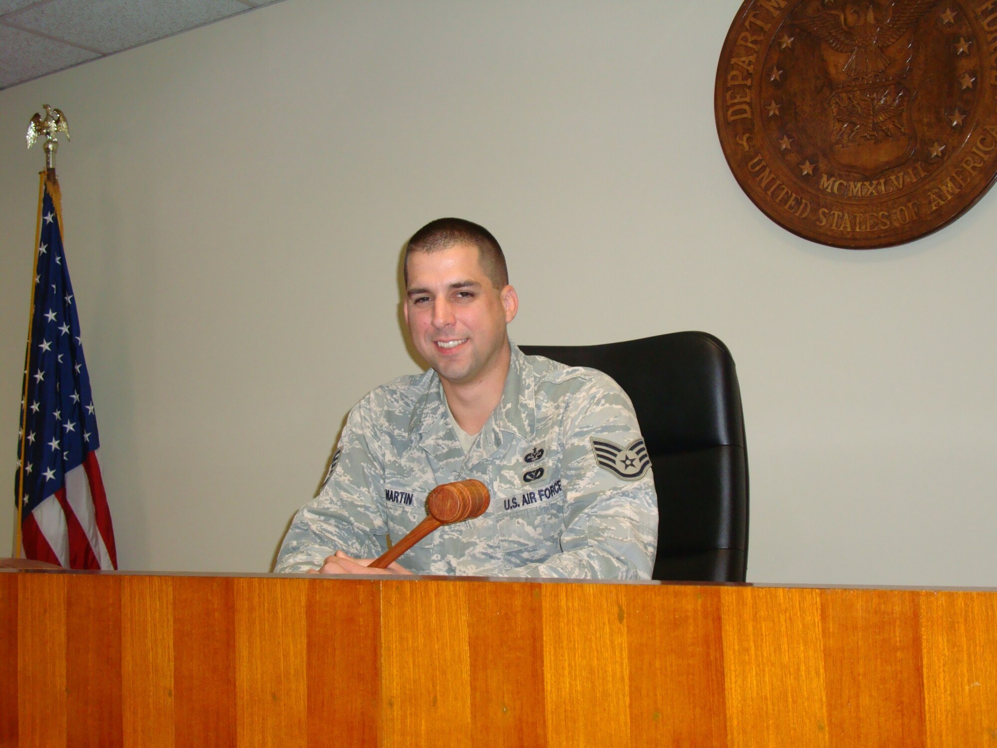 Staff Sgt. Paul Martin, 51st Fighter Wing Legal Office
