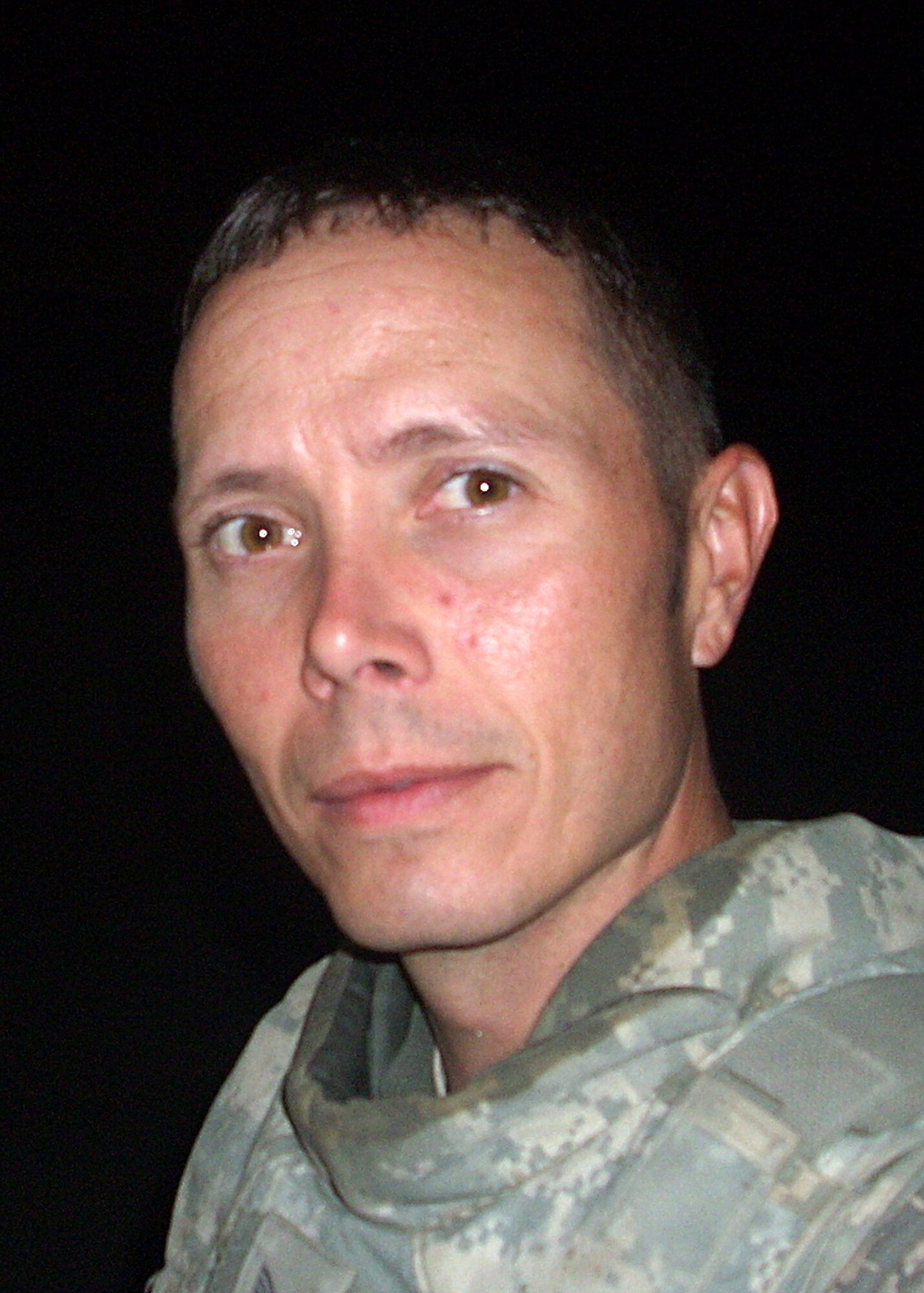 Tech. Sgt. Matthew Higgins is deployed from the 305th Logistics Readiness Squadron; McGuire Air Force Base, N.J.