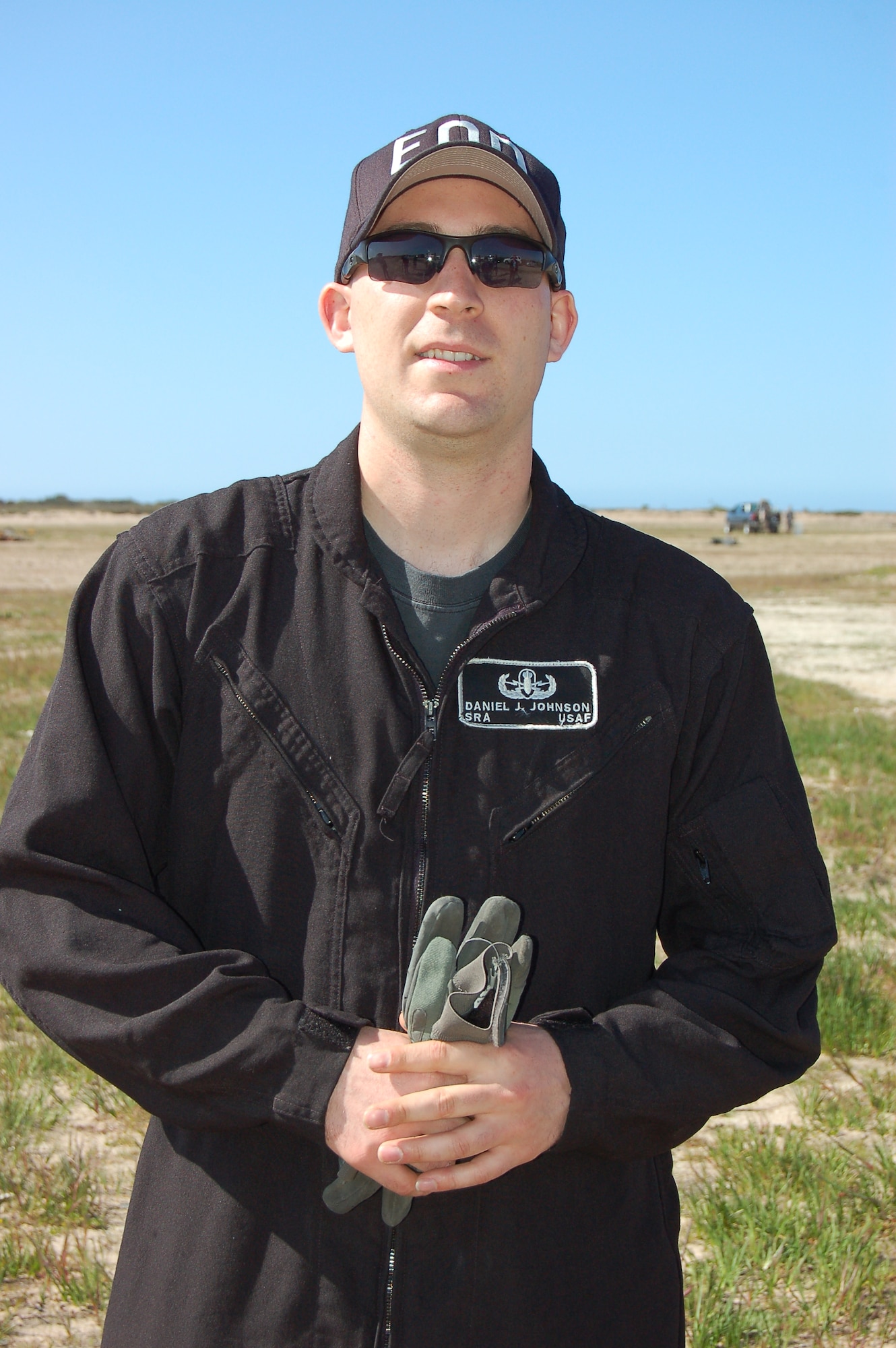 VANDENBERG AIR FORCE BASE, Calif. - Senior Airman Daniel Johnson, from the 30th Civil Engineer Squadron’s Explosive Ordnance Disposal Flight here, died while conducting an EOD operation in Afghanistan on Tuesday, Oct. 5, 2010. Airman Johnson was conducting EOD operations in an area west of Kandahar, Afghanistan, when an improvised explosive device detonated. (U.S. Air Force photo)