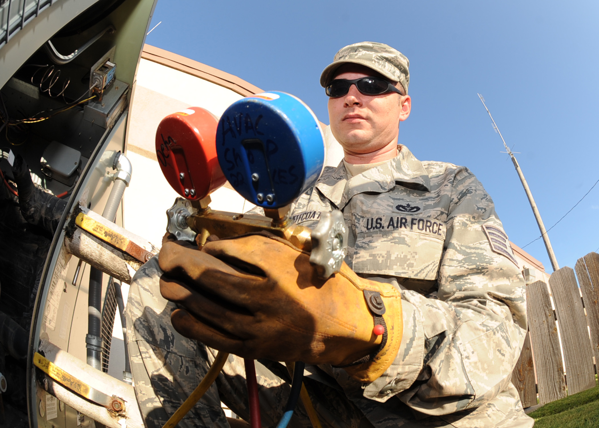 HVAC Airman heats up his fitness challenge