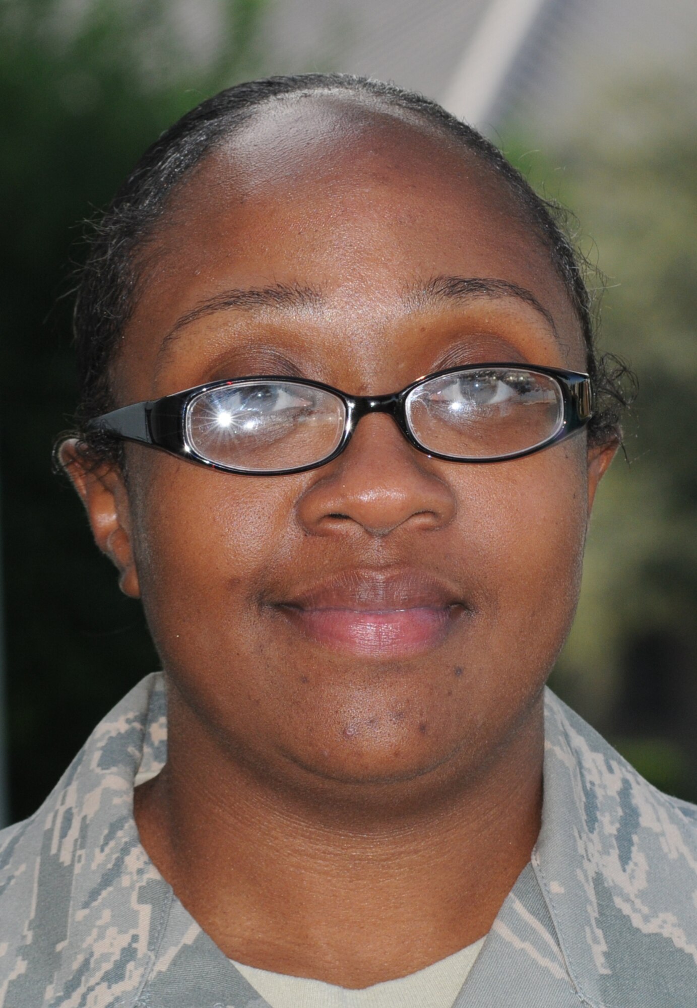 Tech. Sgt. Breonna Parker, completed her technical training in the 335th Training Squadron with perfect scores.  Sergeant Parker, a graduate of the personnel apprentice course, is a reservist assigned to the 717th Aircraft Maintenance Squadron, Barksdale, La. (U.S. Air Force photo by Kemberly Groue)