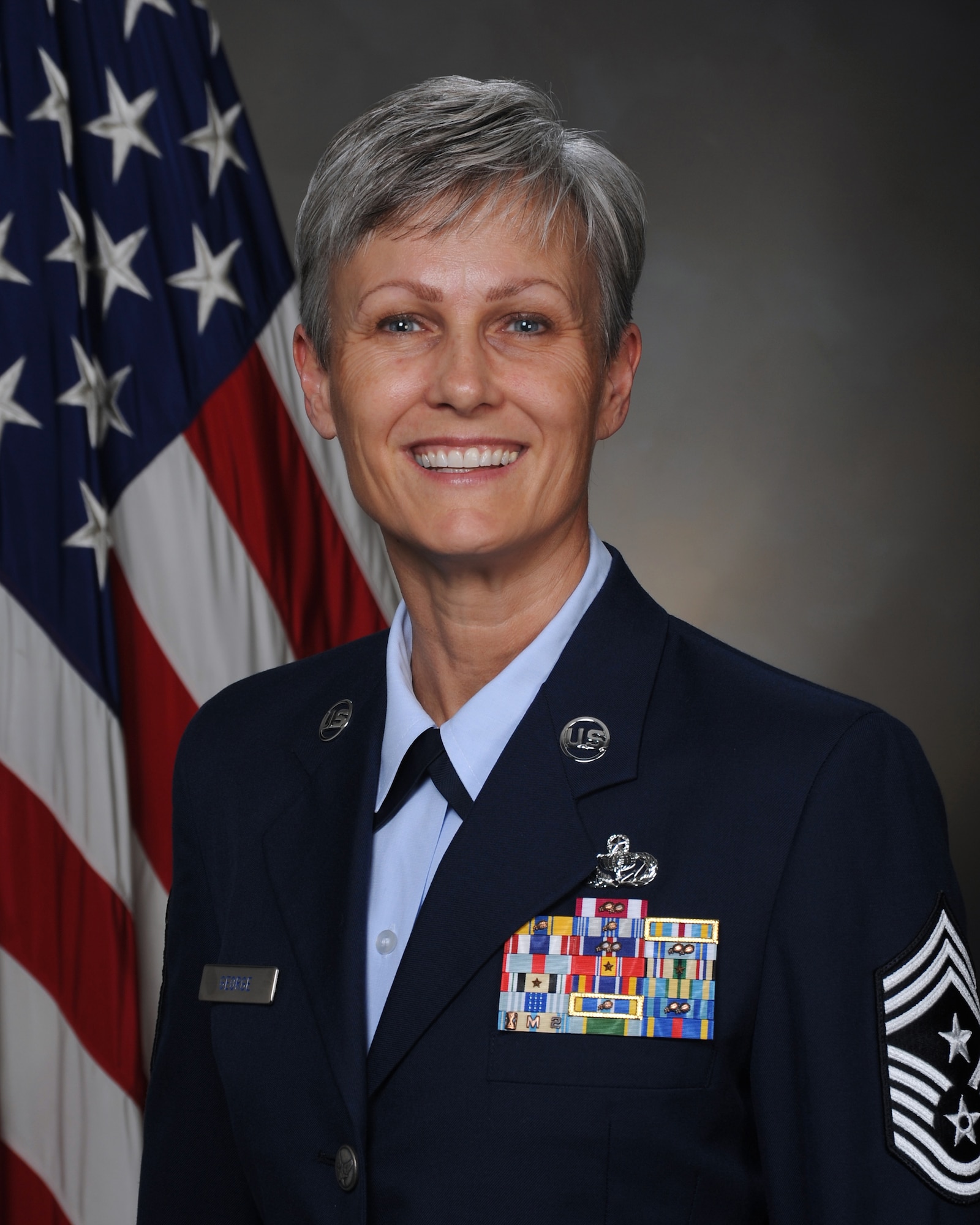 Chief Master Sgt. Cindy George, 419th Fighter Wing Command Chief